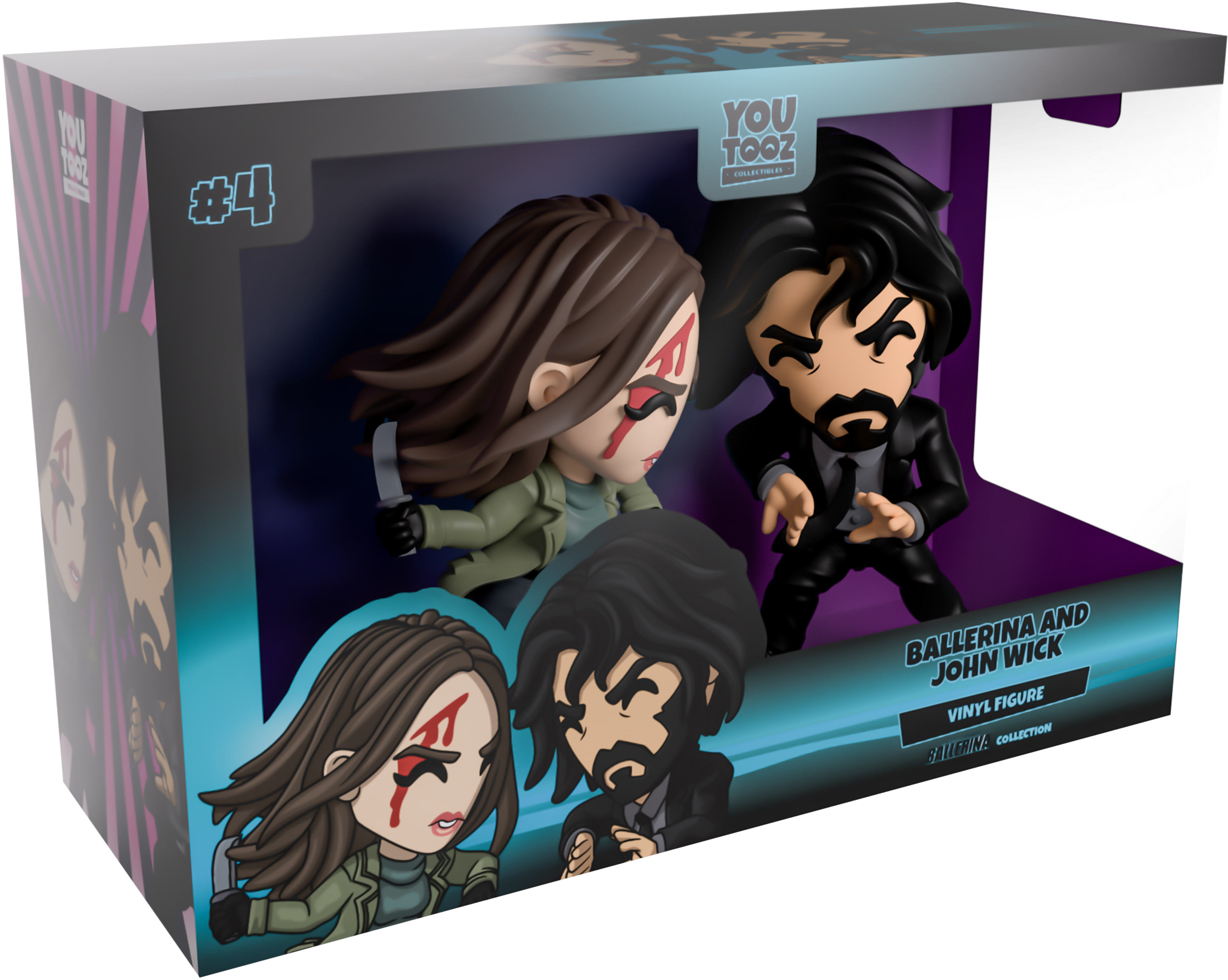 Alternative view of The Ballerina and John Wick