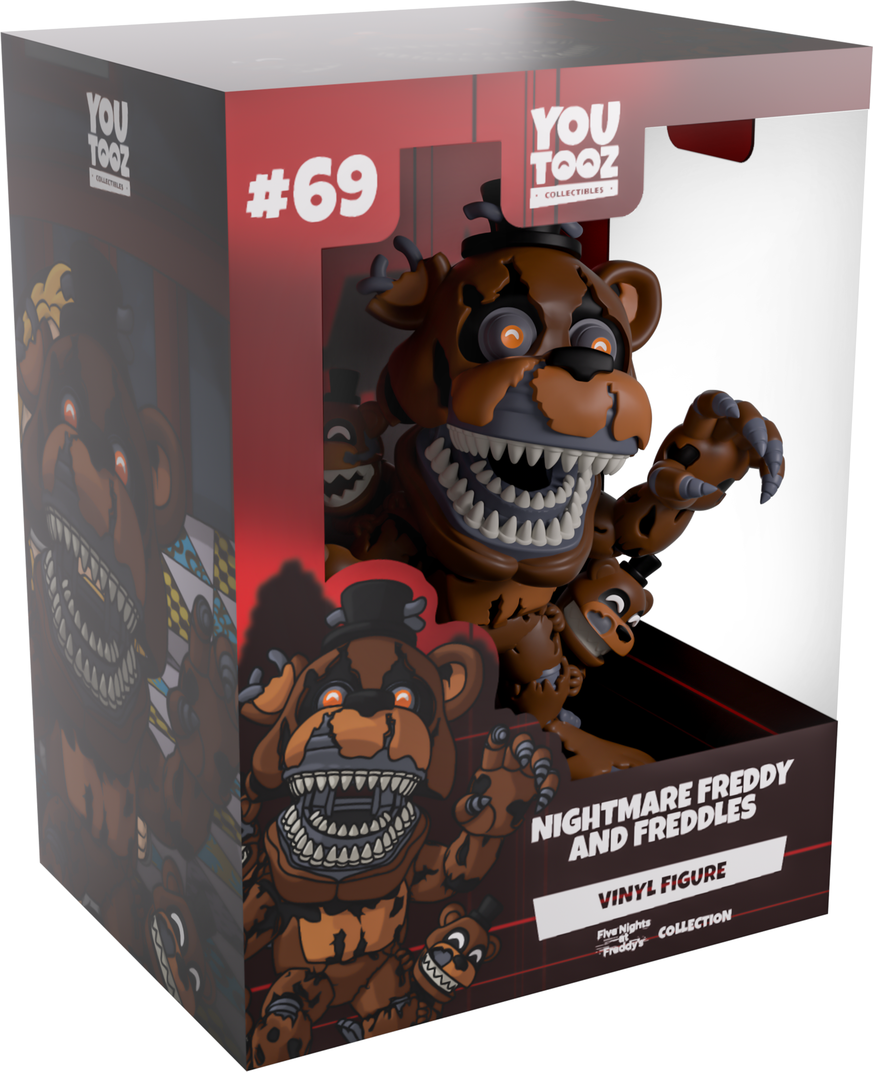 Alternative view of Nightmare Freddy and Freddles