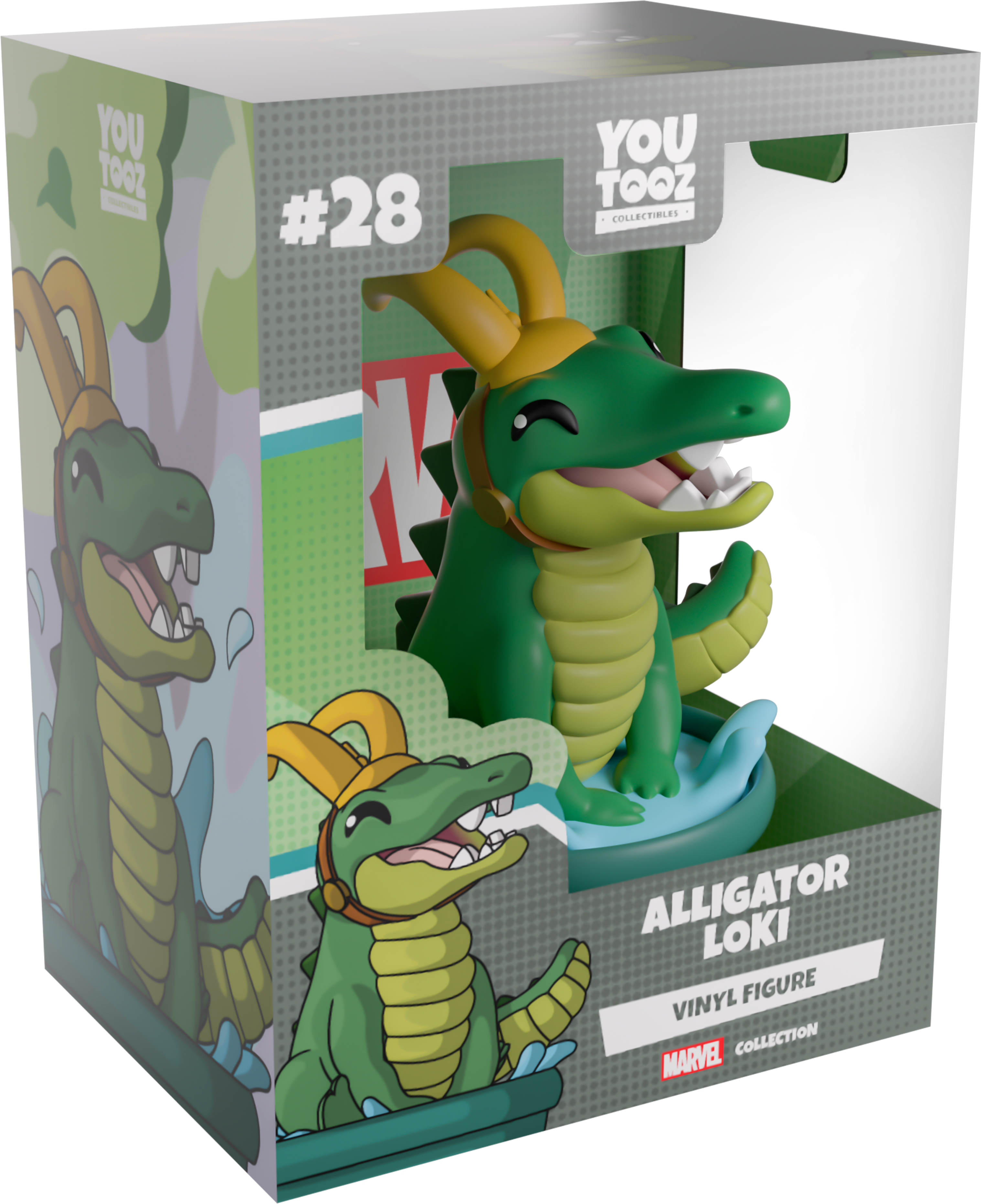 Alternative view of Alligator Loki
