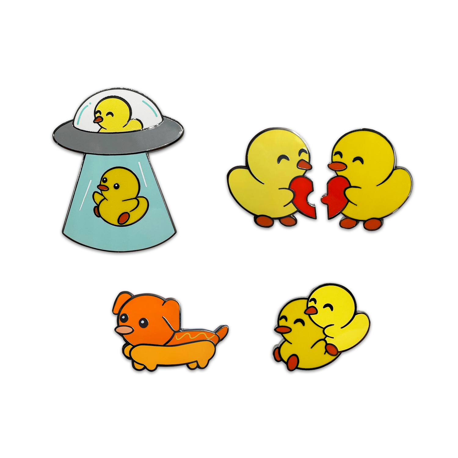 Duckie & Duck Pin Set - Image 2