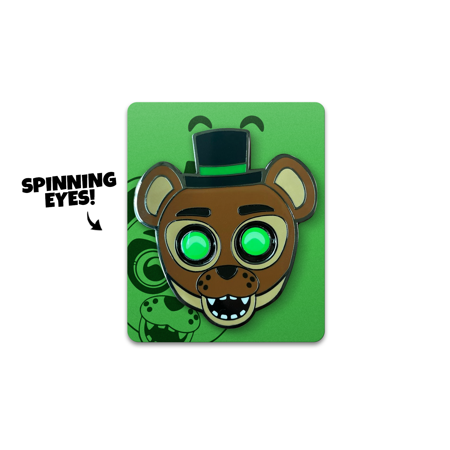 Popgoes The Weasel Spinning Pin - Image 5