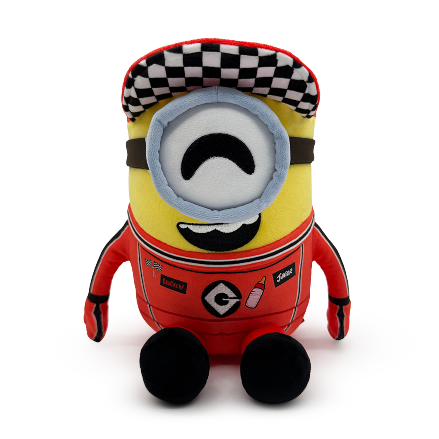 Alternative view of Racecar Minion Plush (9in)