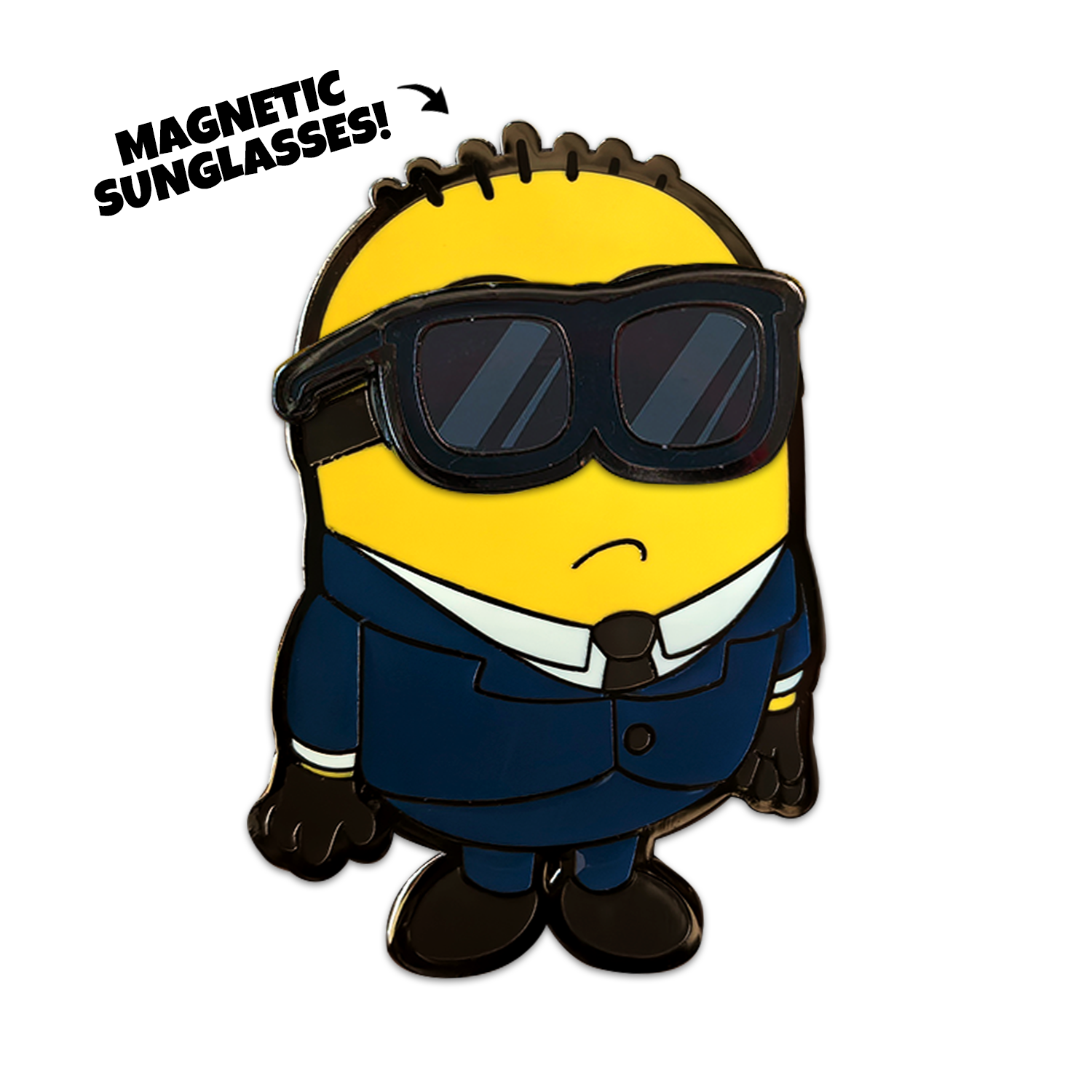 Alternative view of Sunglasses Suit Minion Pin