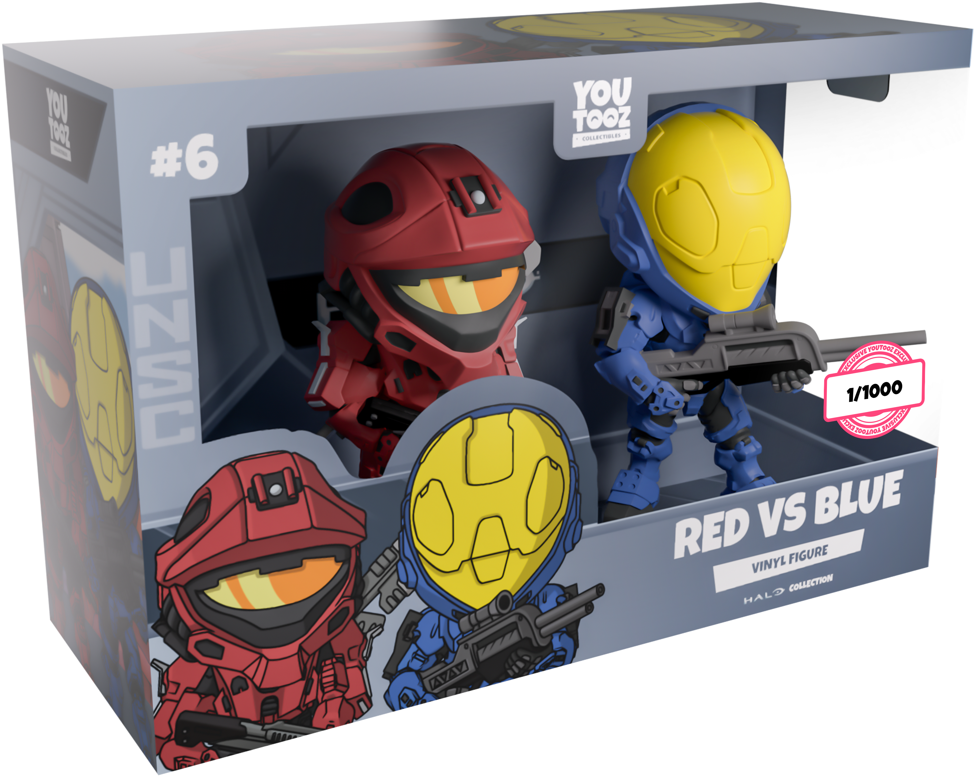Alternative view of Red vs Blue