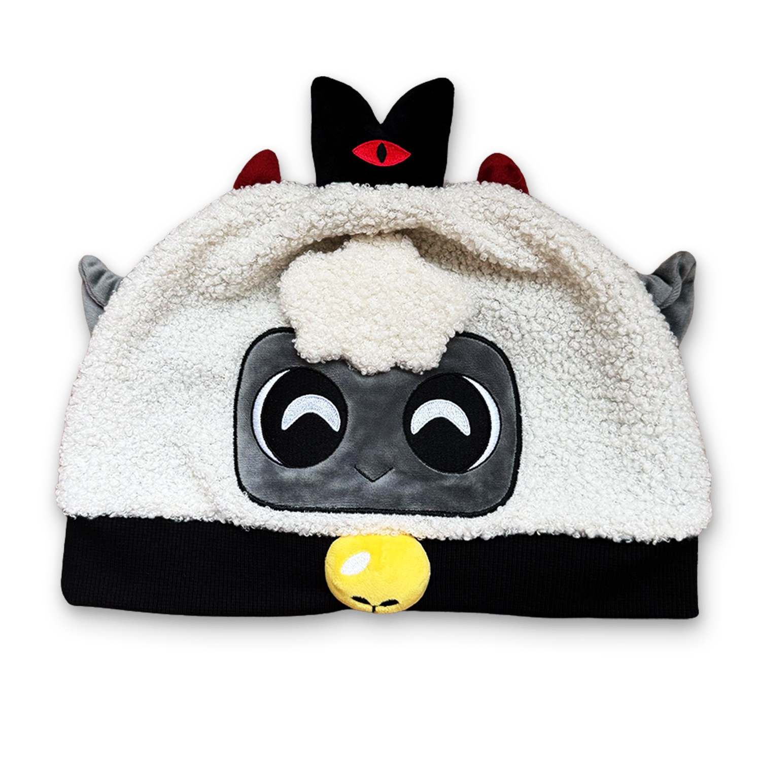 Alternative view of Lamb Beanie