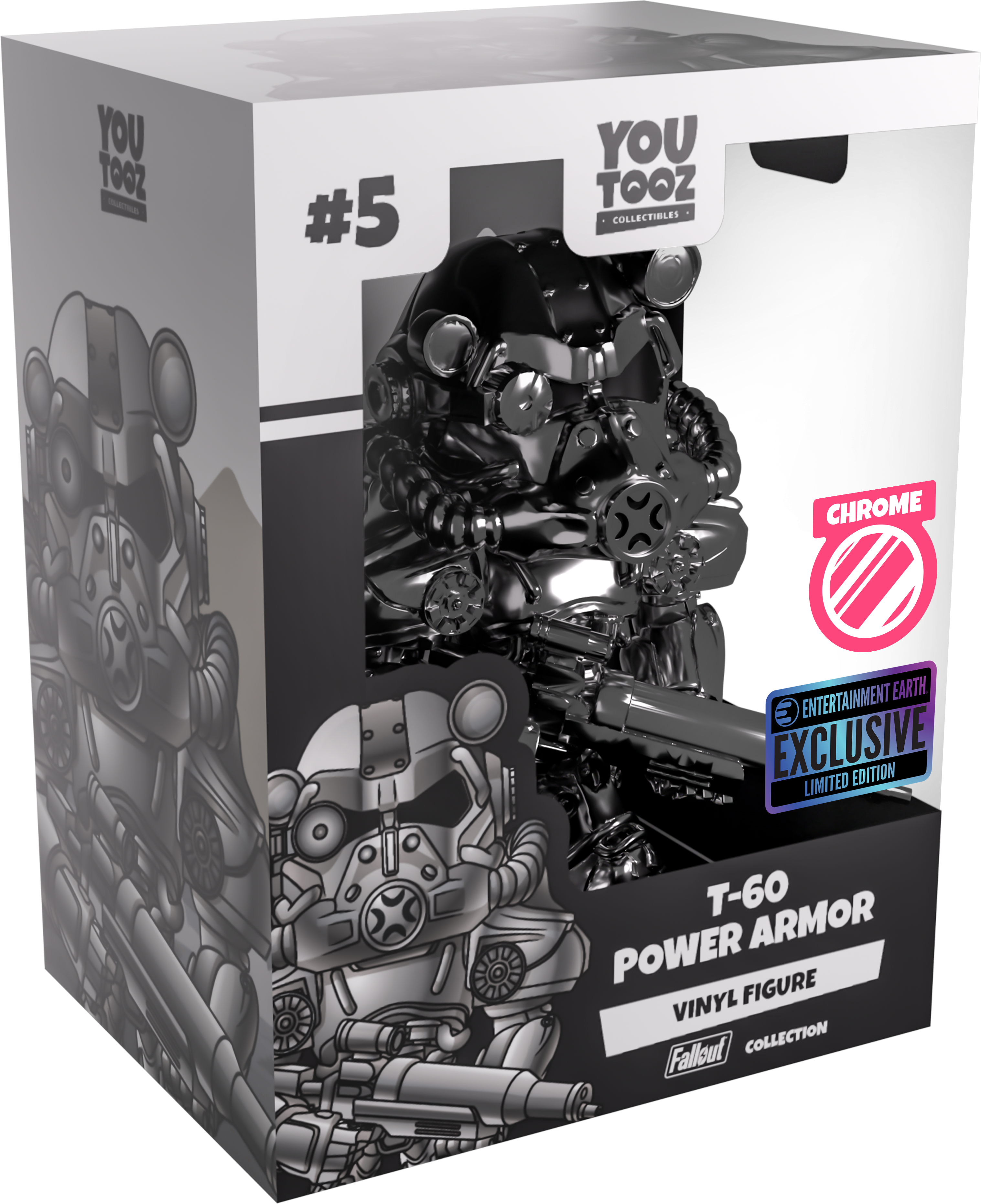 Alternative view of Chrome T-60 Power Armor