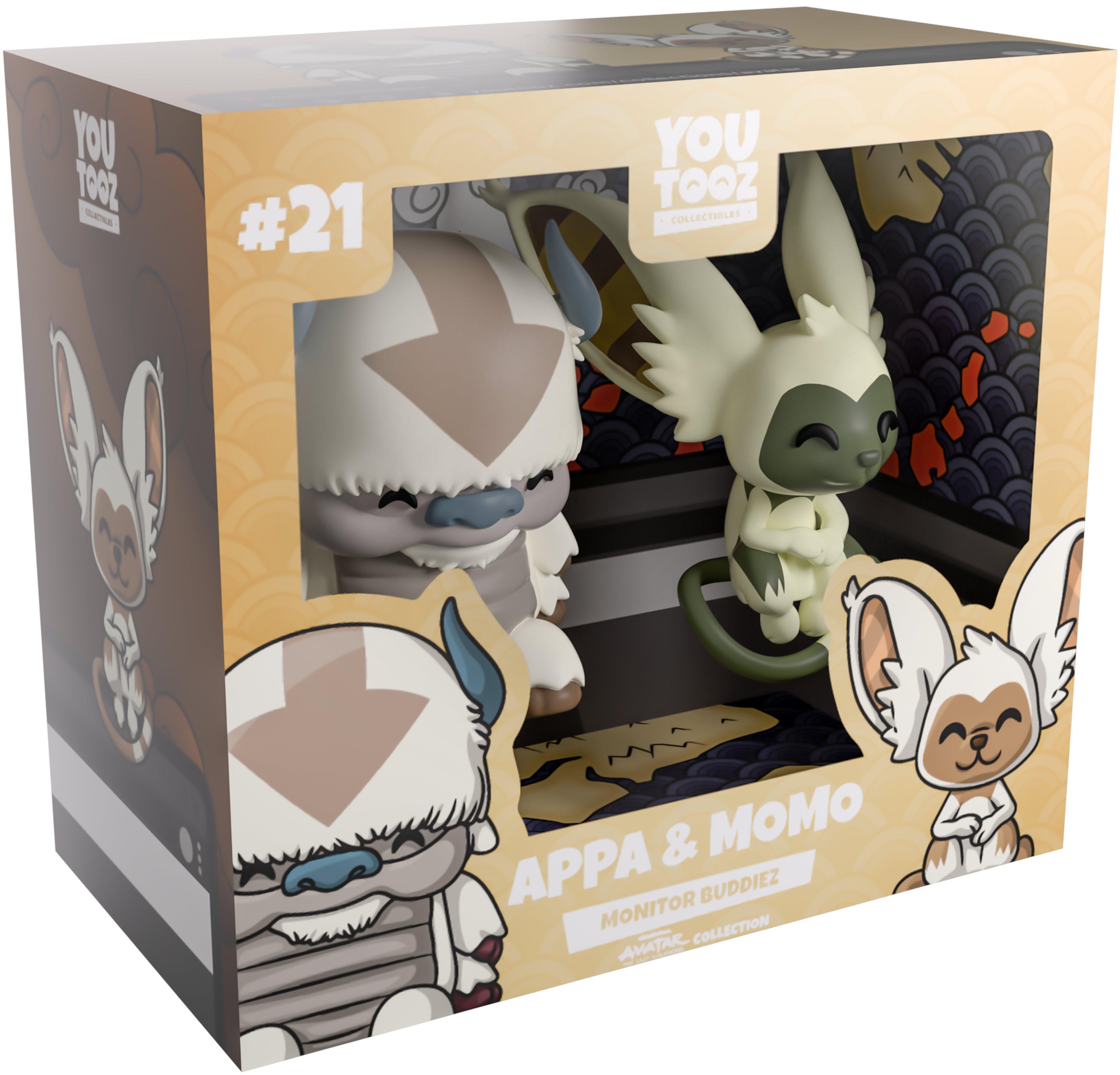 Alternative view of Appa & Momo Monitor Buddiez
