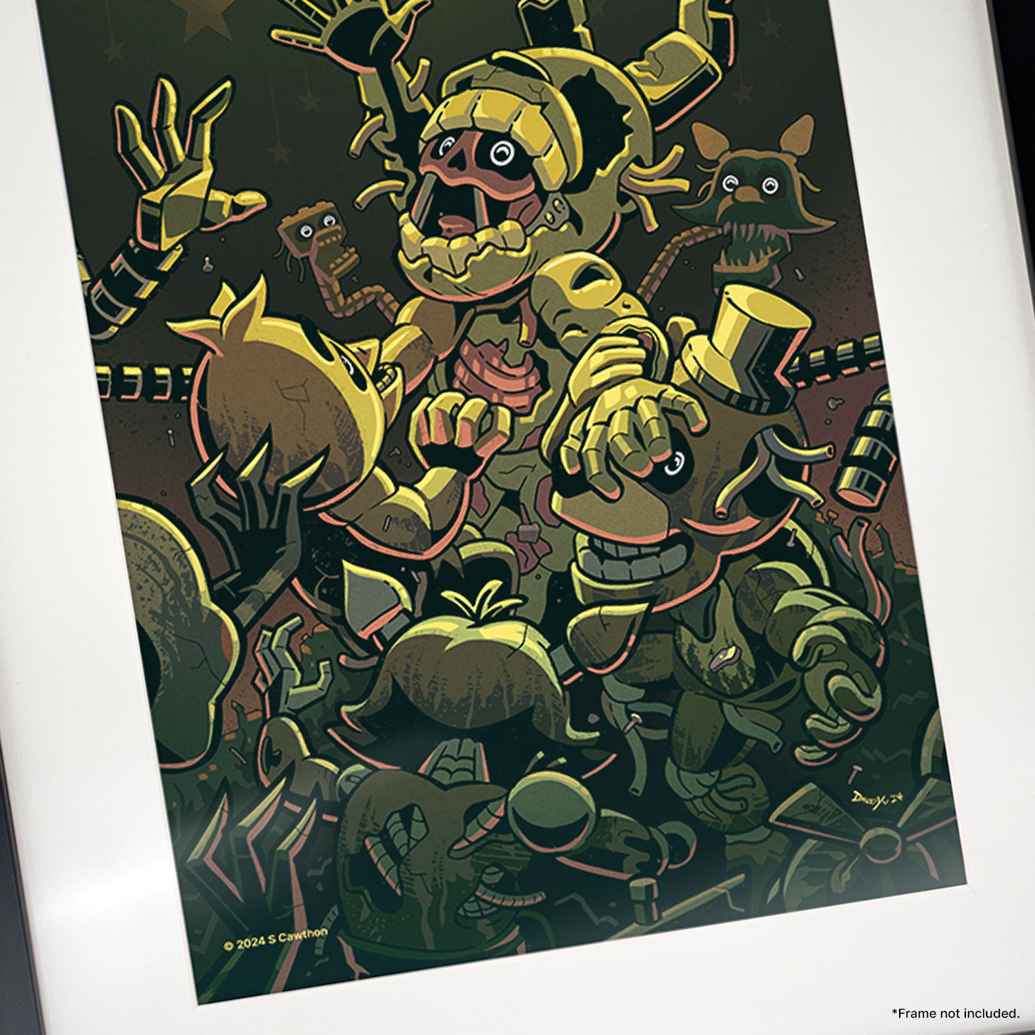 Five Nights at Freddy's Game 3 Print - Image 6