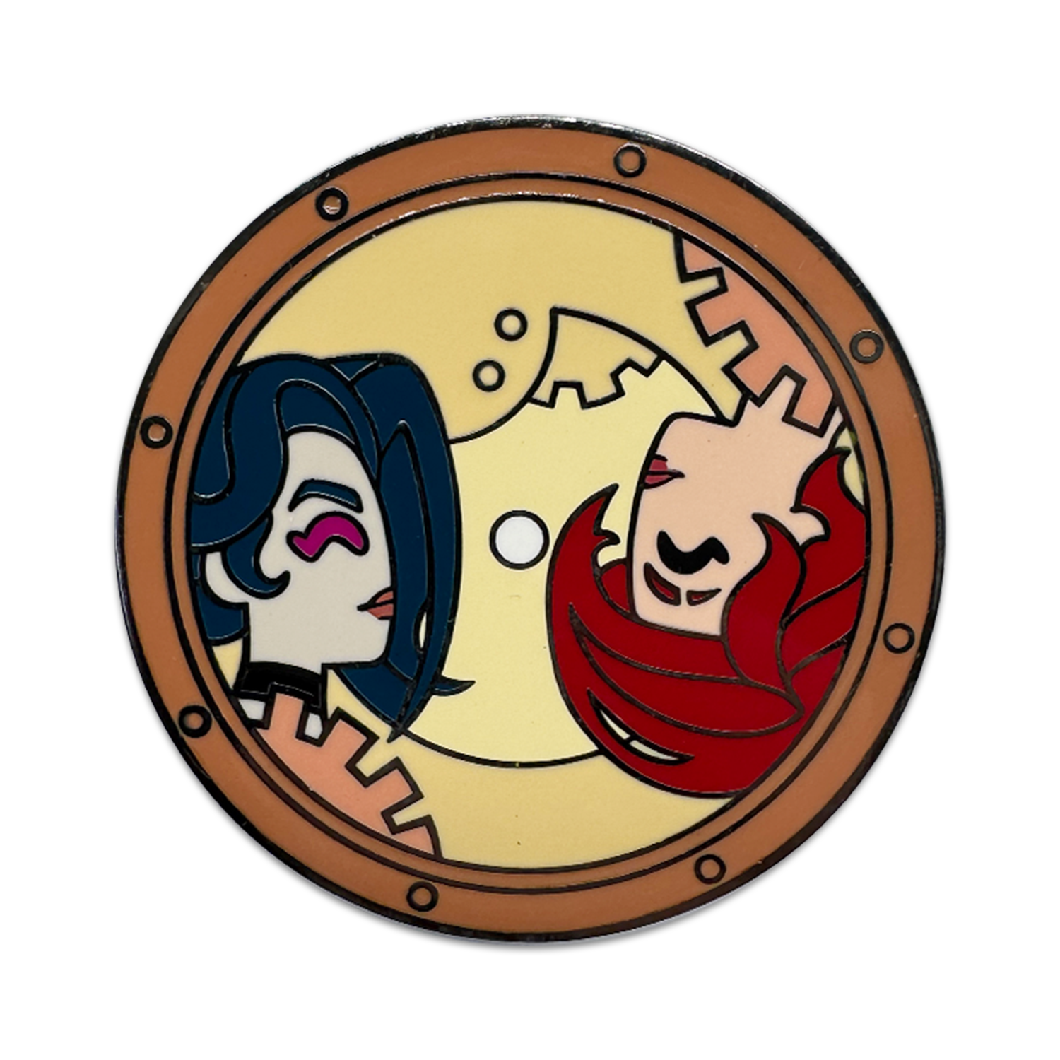 Alternative view of Vi & Jinx Record Pin