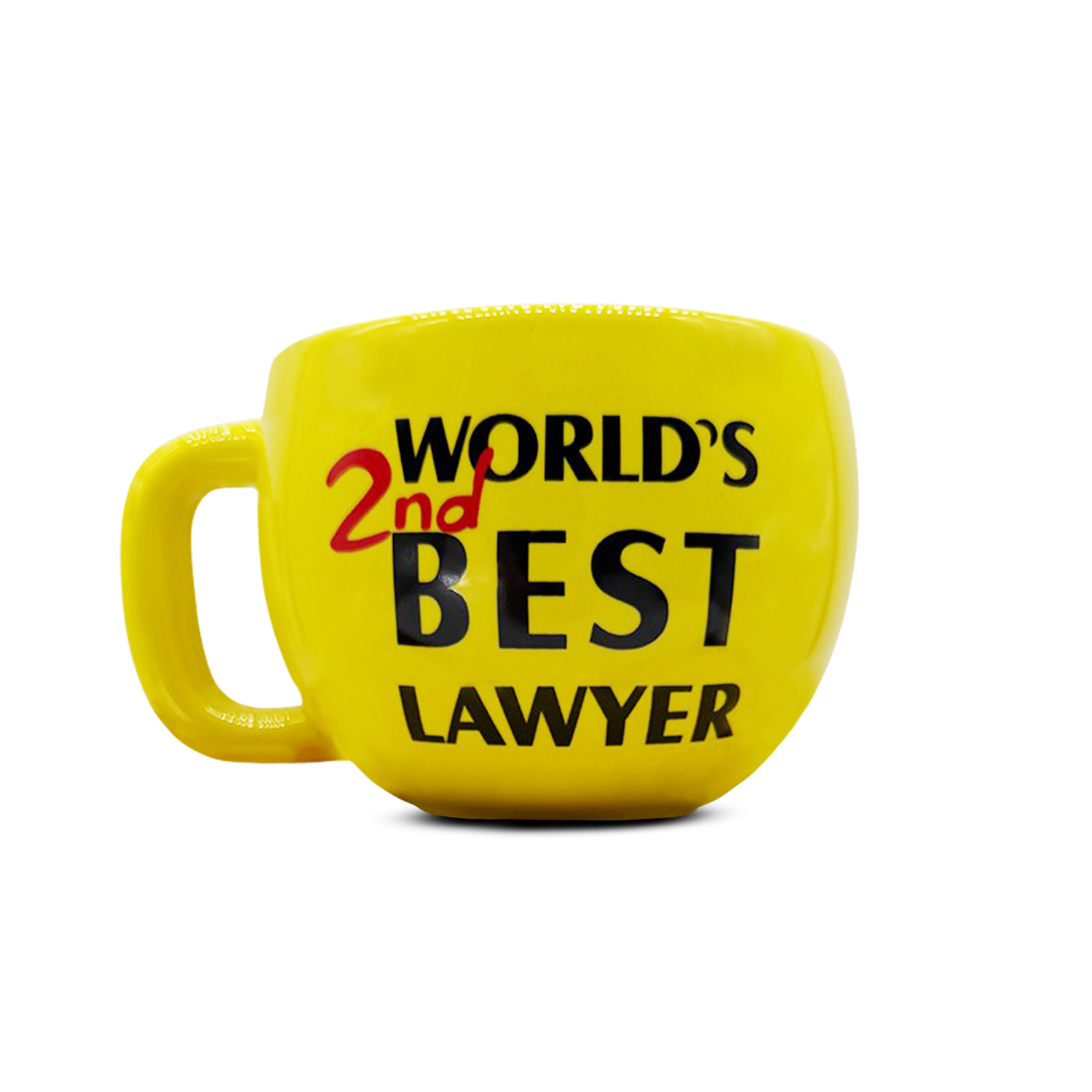 Alternative view of World's 2nd Best Lawyer Mug