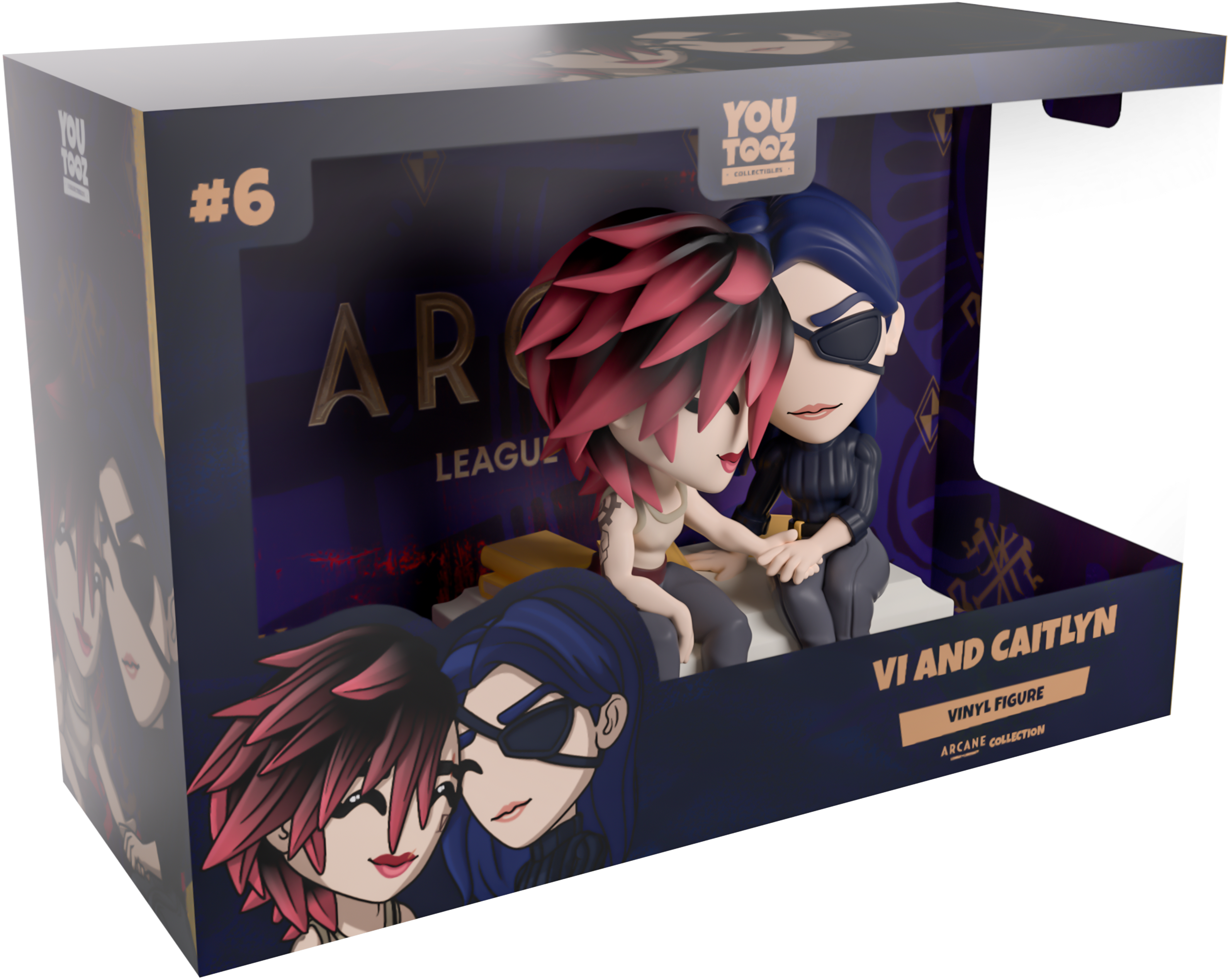 Alternative view of Vi and Caitlyn