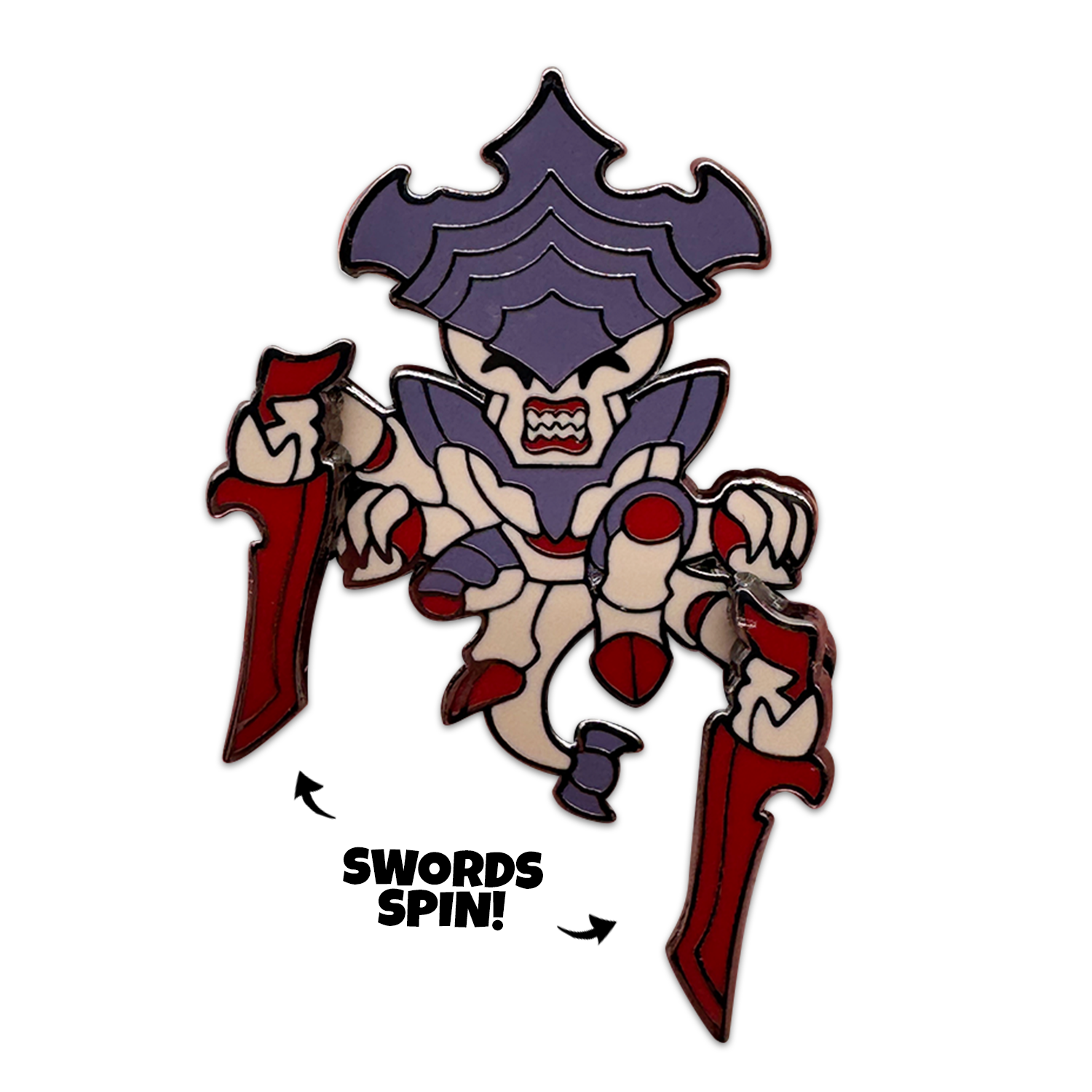 Alternative view of Tyranid Warrior Pin