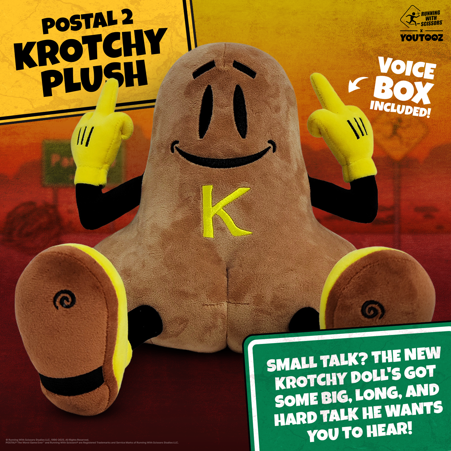 Krotchy Plush (9in) - Image 2