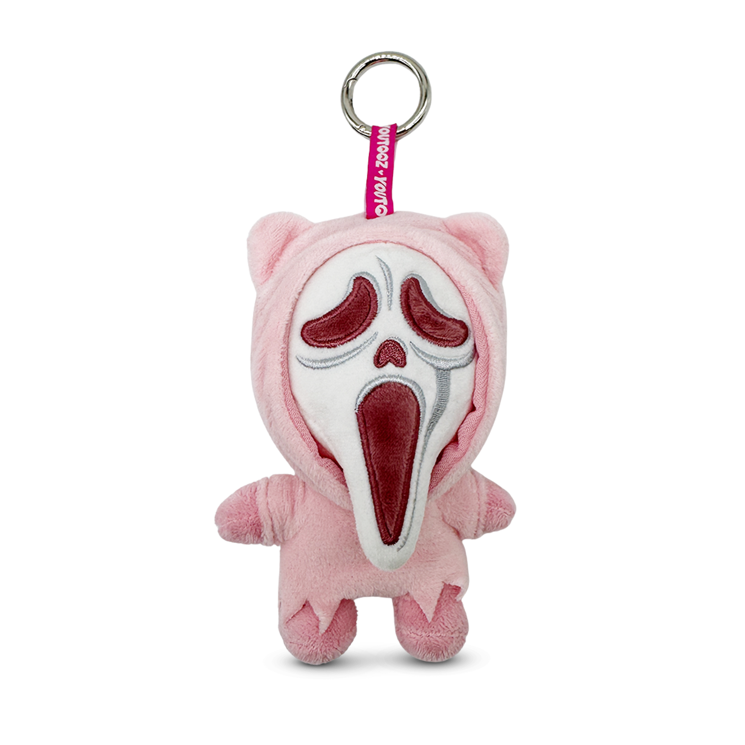 Alternative view of Cute Ghost Face Keychain (5in)