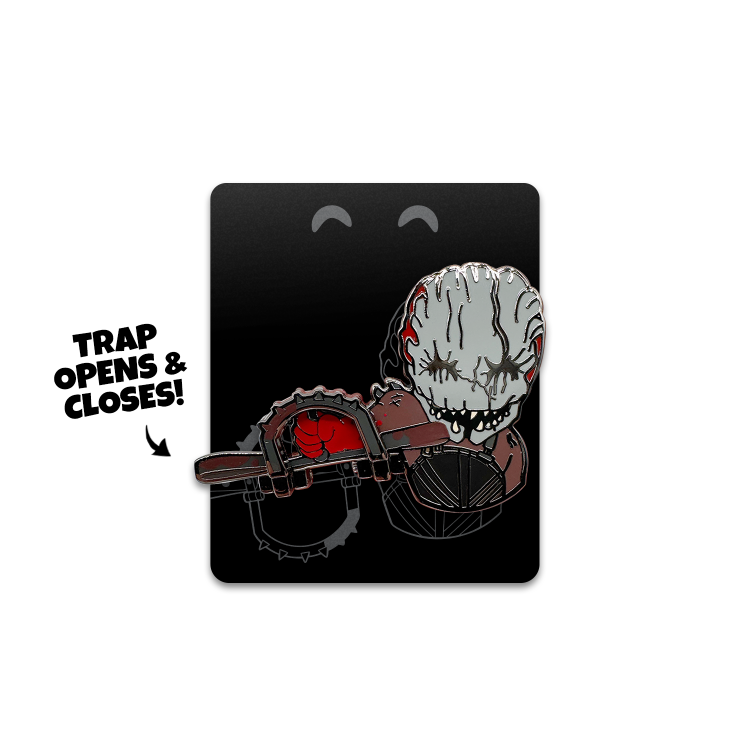Alternative view of The Trapper Pin