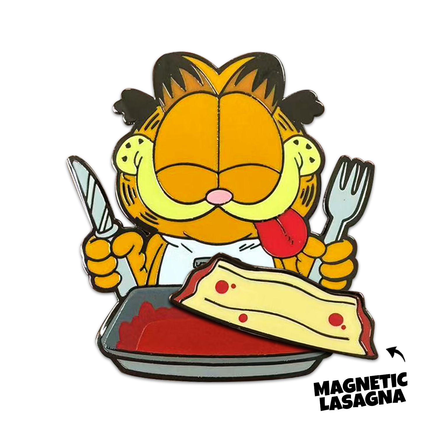 Garfield Lasagna Dinner pin - Image 3