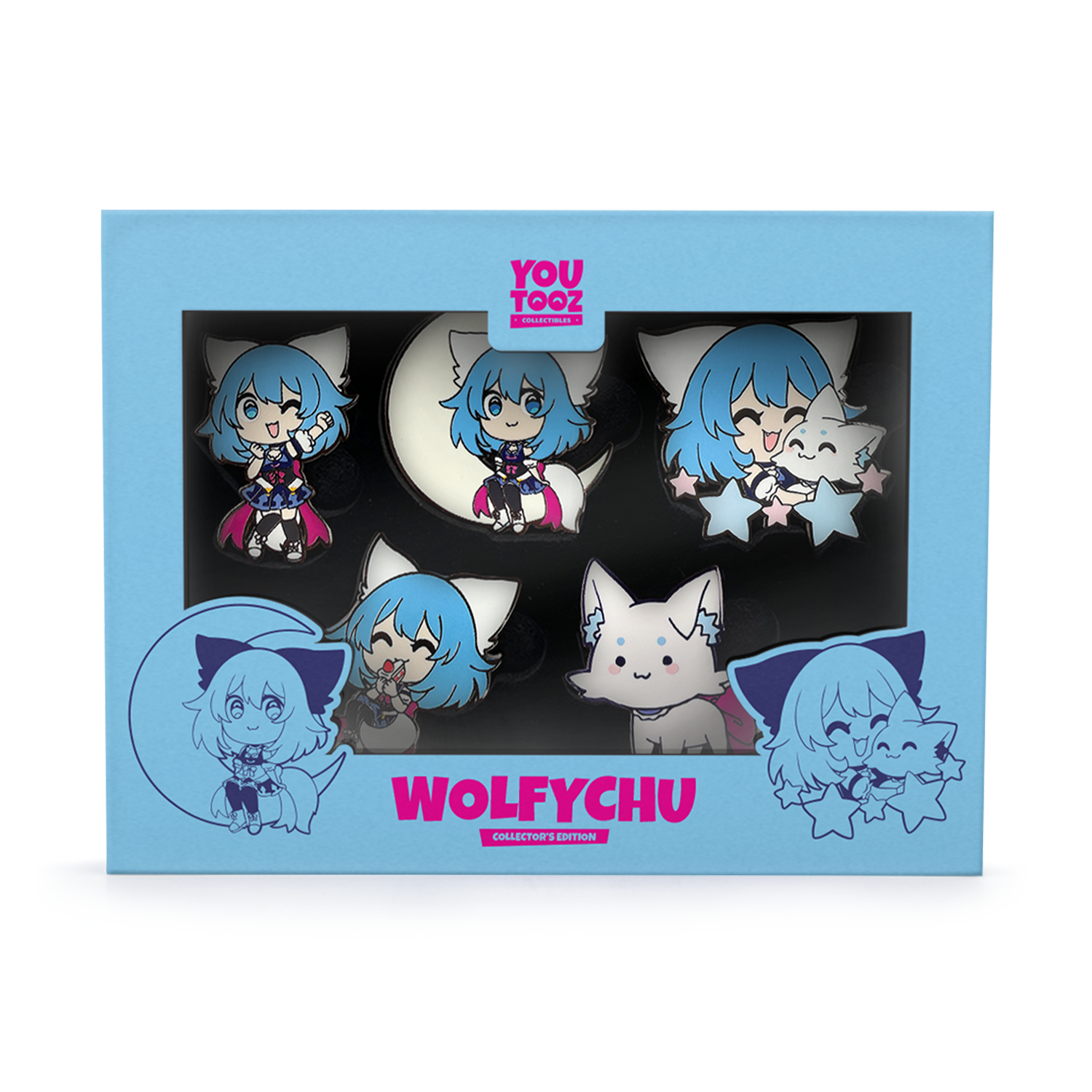 Wolfychu Pin Set - Image 3