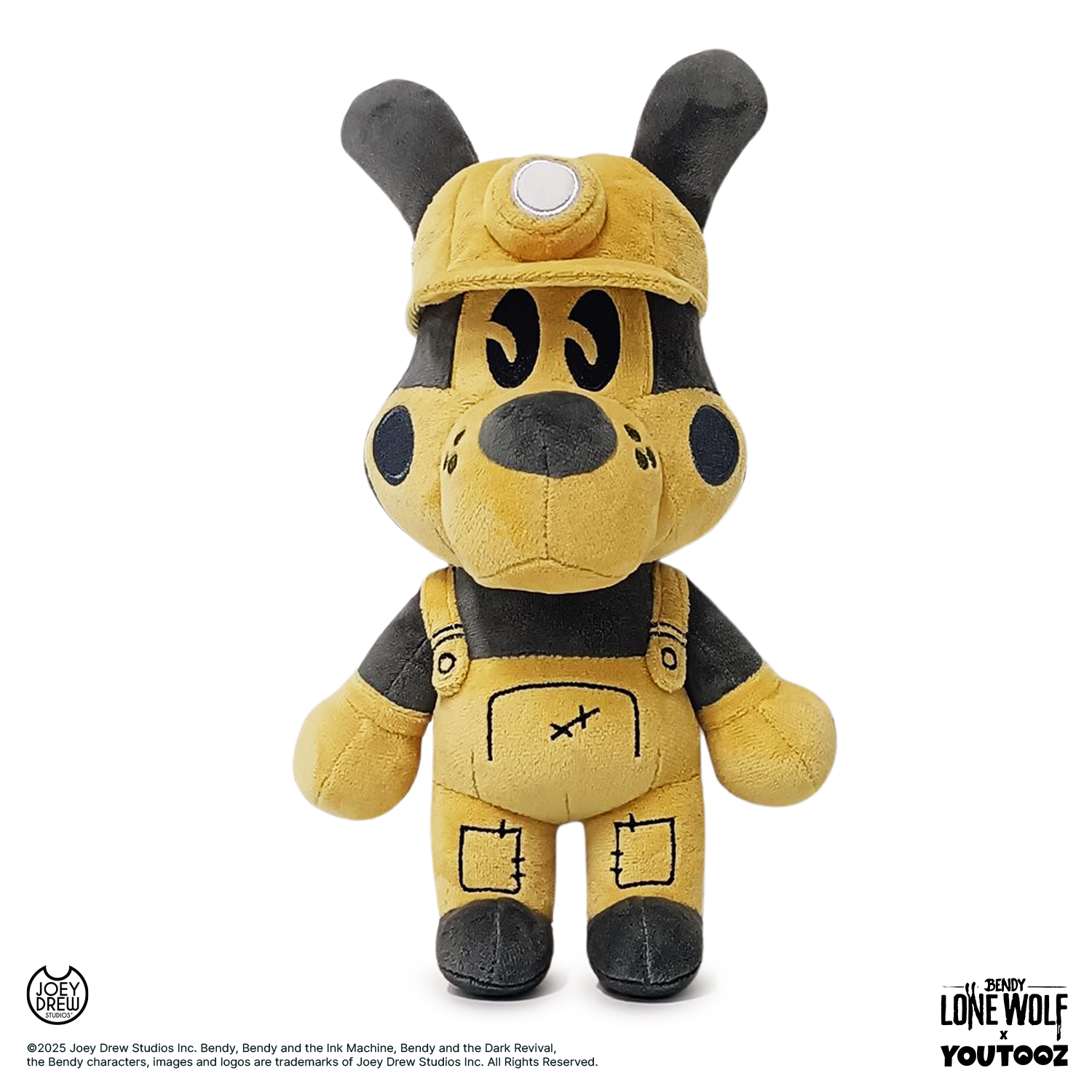 Alternative view of Lone Wolf Boris Plush (9in)