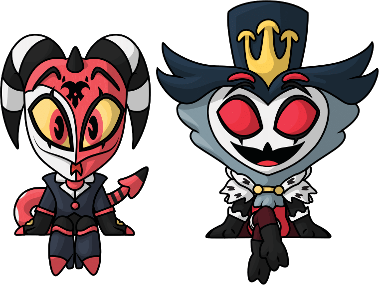 Blitzo & Stolas Monitor Buddiez