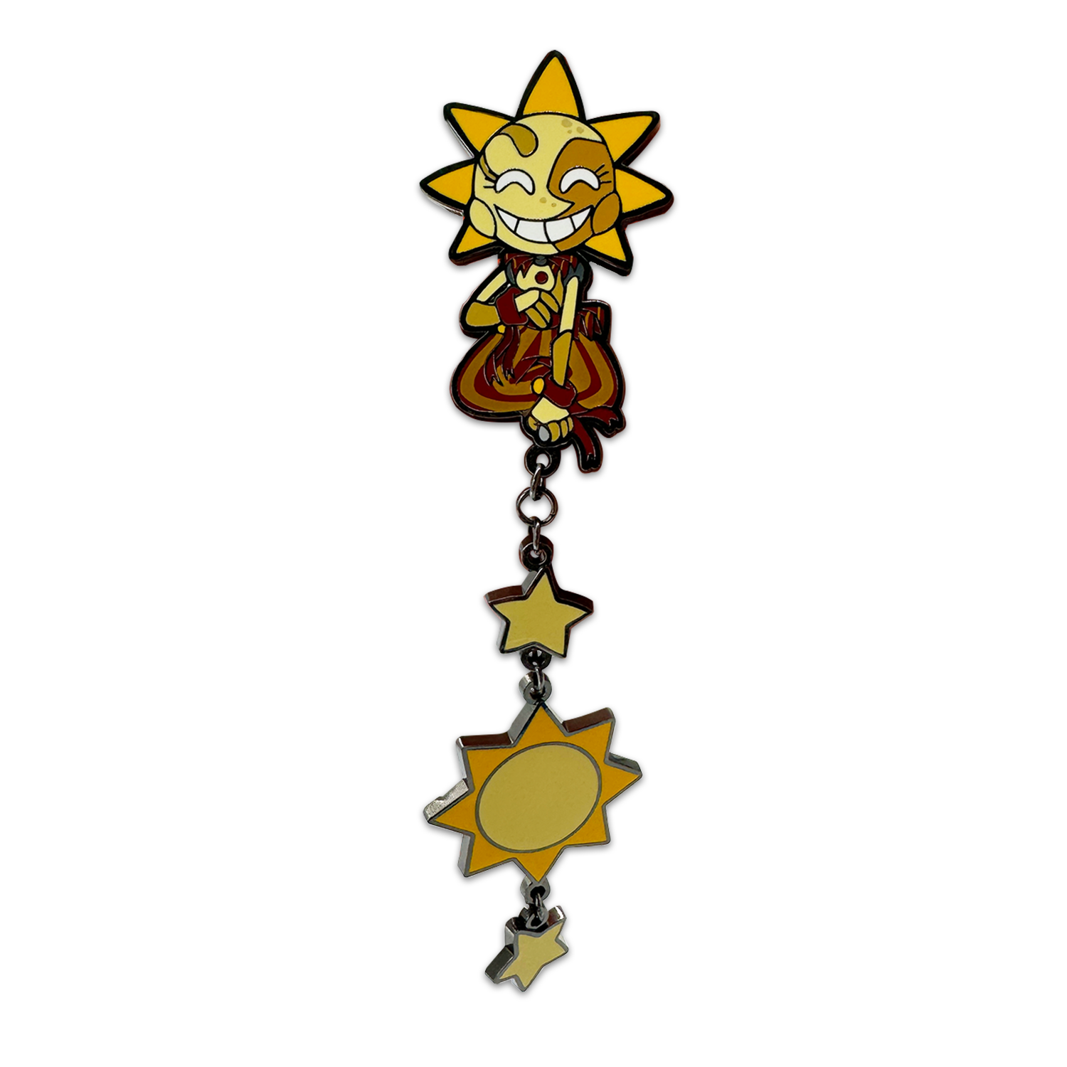 Alternative view of Sun Hanging Pin