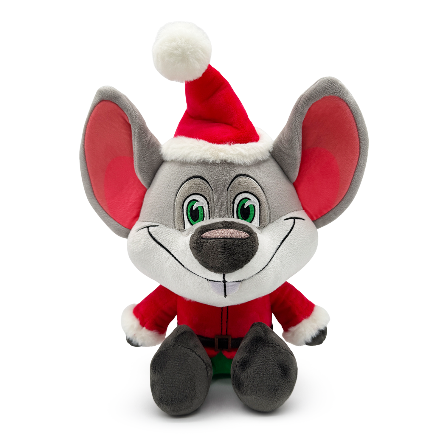 Alternative view of Chuck E. Cheese Christmas Edition Plush (9in)