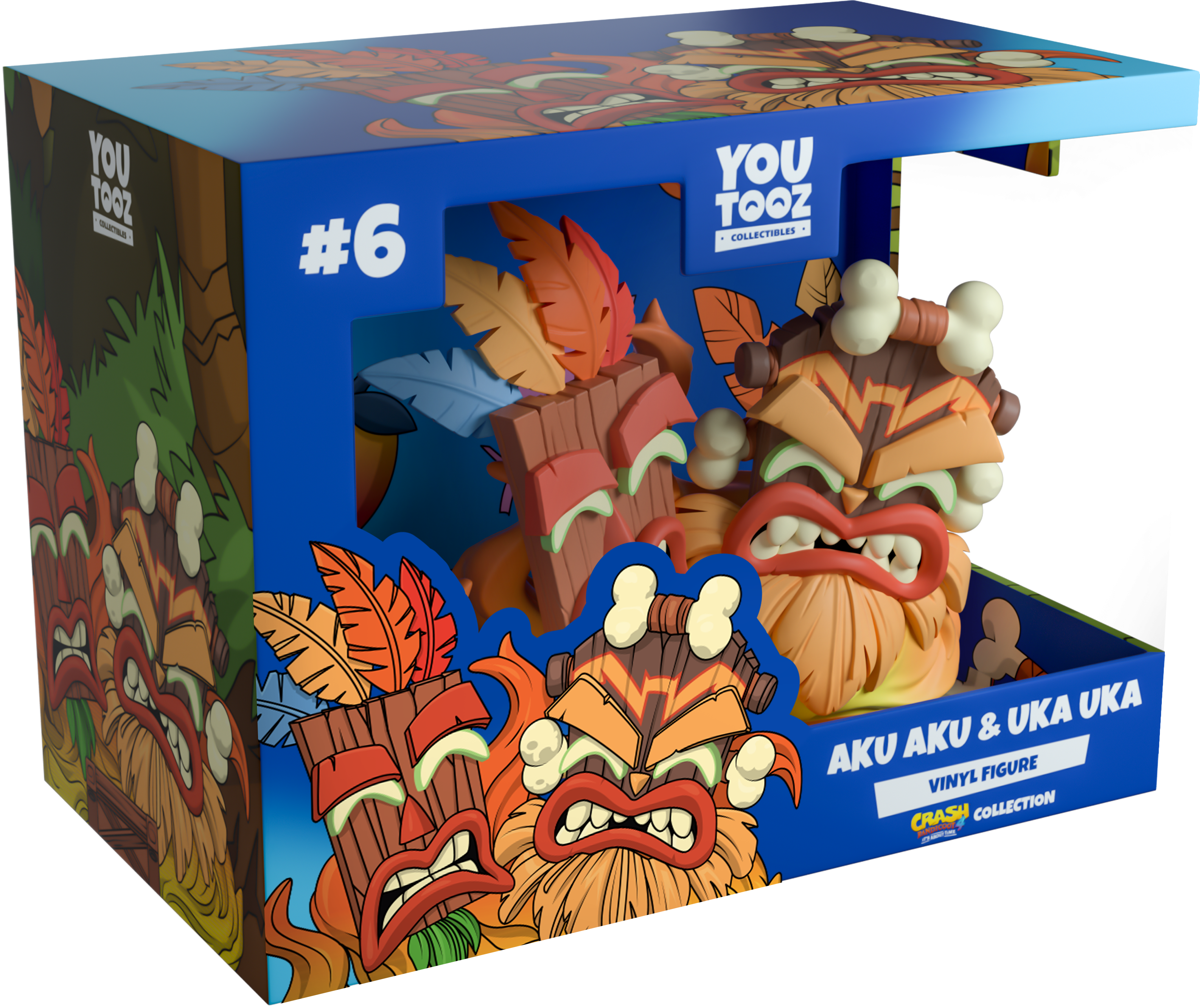 Alternative view of Aku Aku & Uka Uka