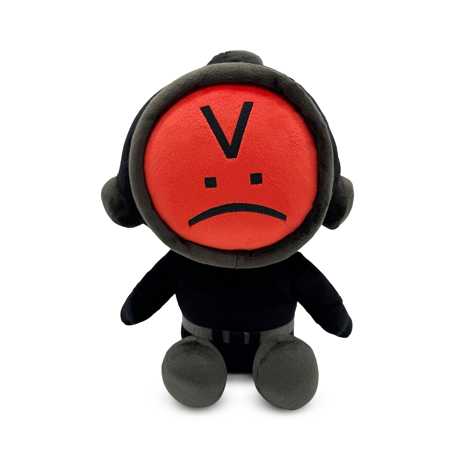 Alternative view of Content Warning Red Plush (9in)