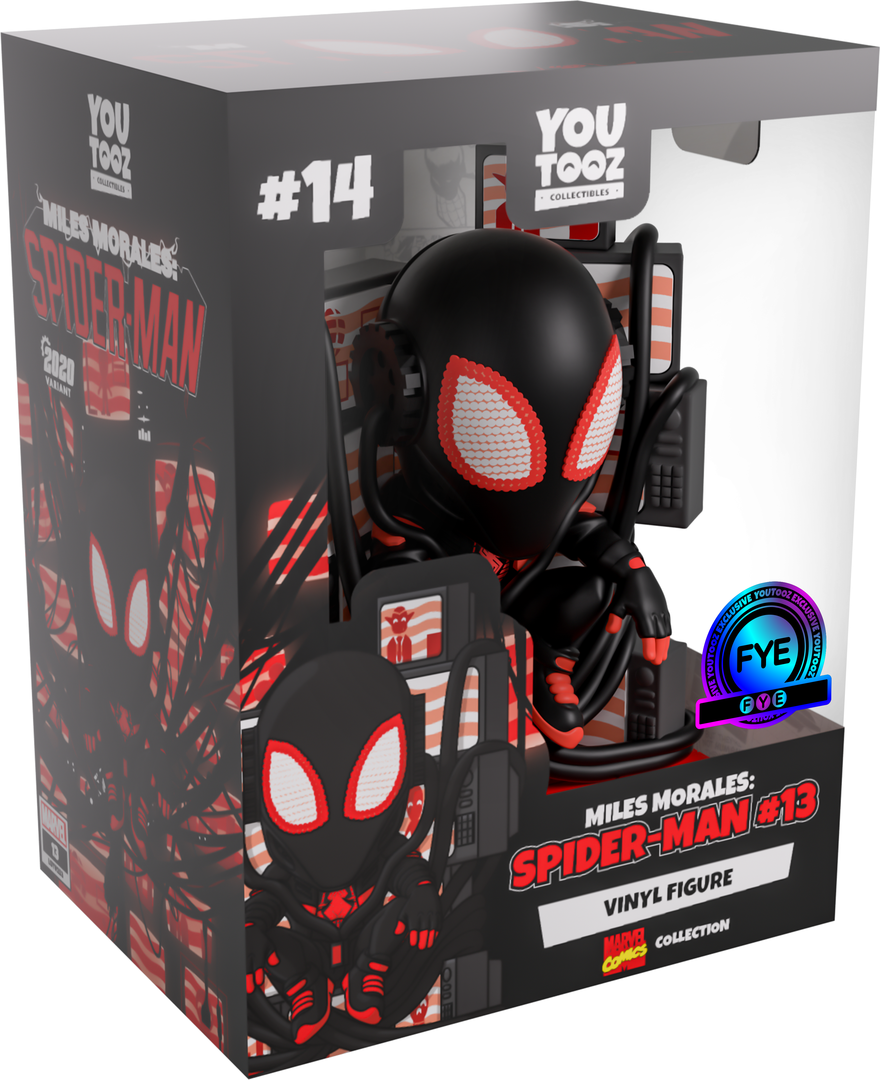 Black and Red Miles Morales #13 - Image 2