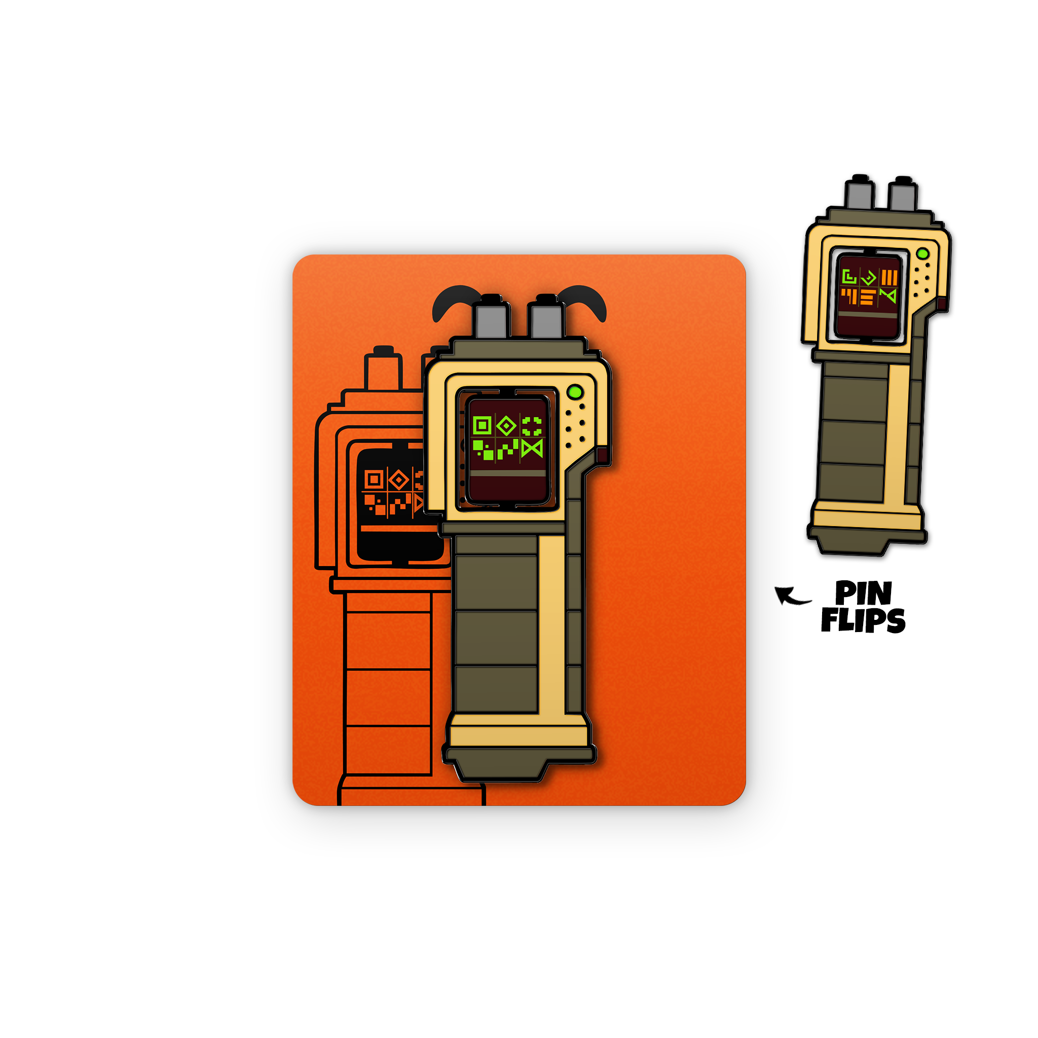 Data Diver Turner Pin - Image 3