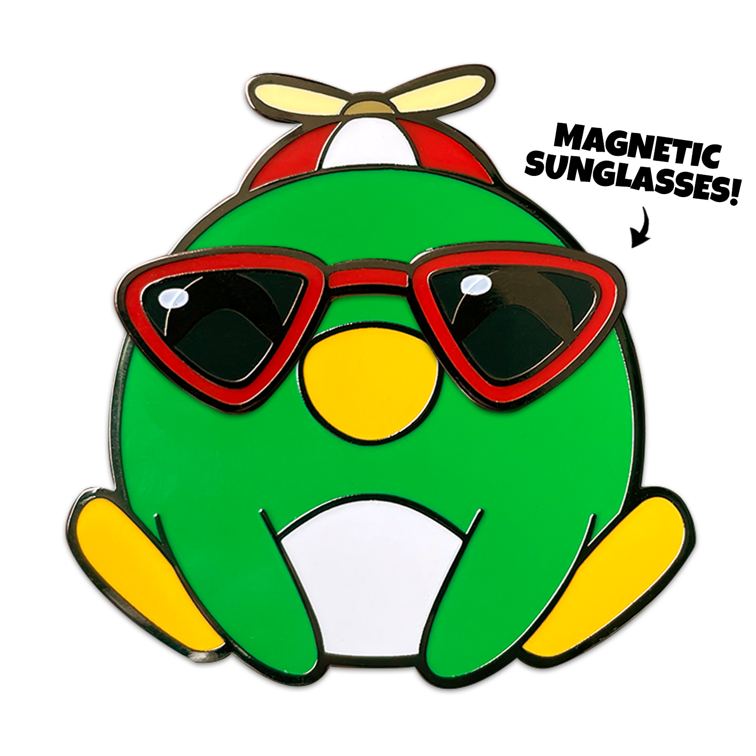 Alternative view of Isaacwhy Sunglasses Pin