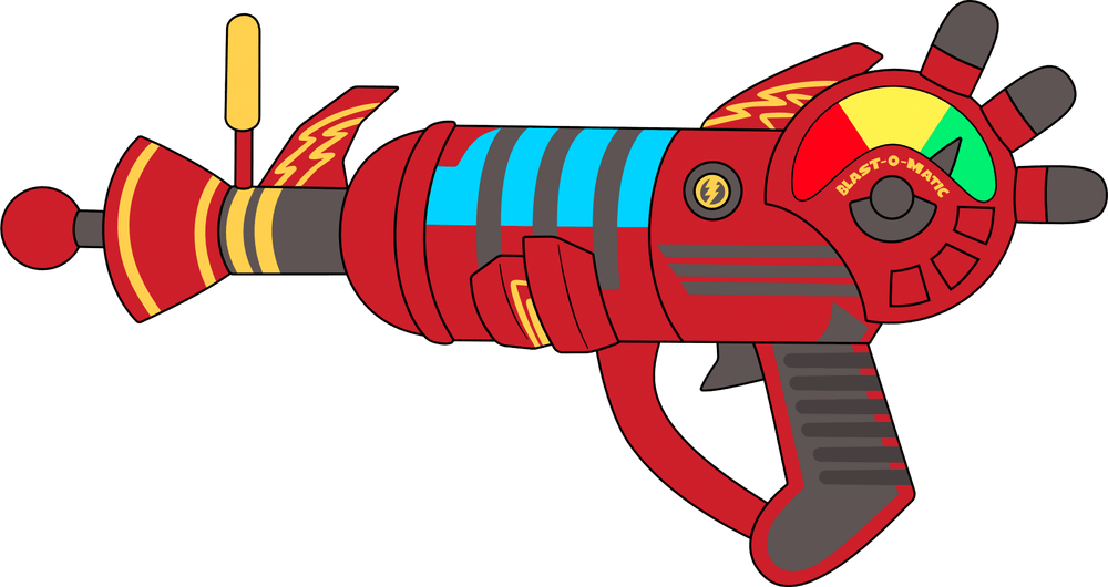 Ray Gun Plush (9in)