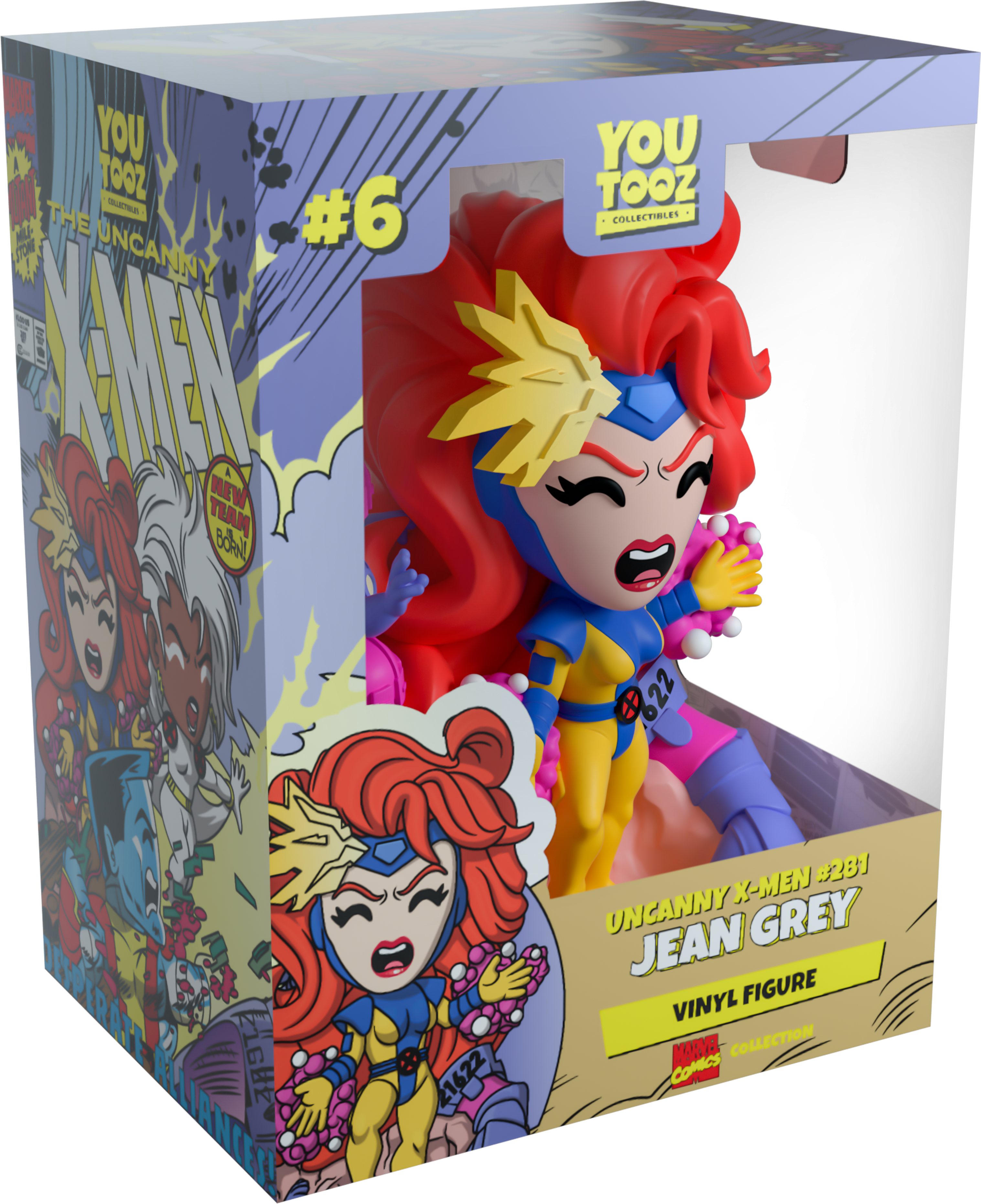 Alternative view of Uncanny X-Men #281 Jean Grey