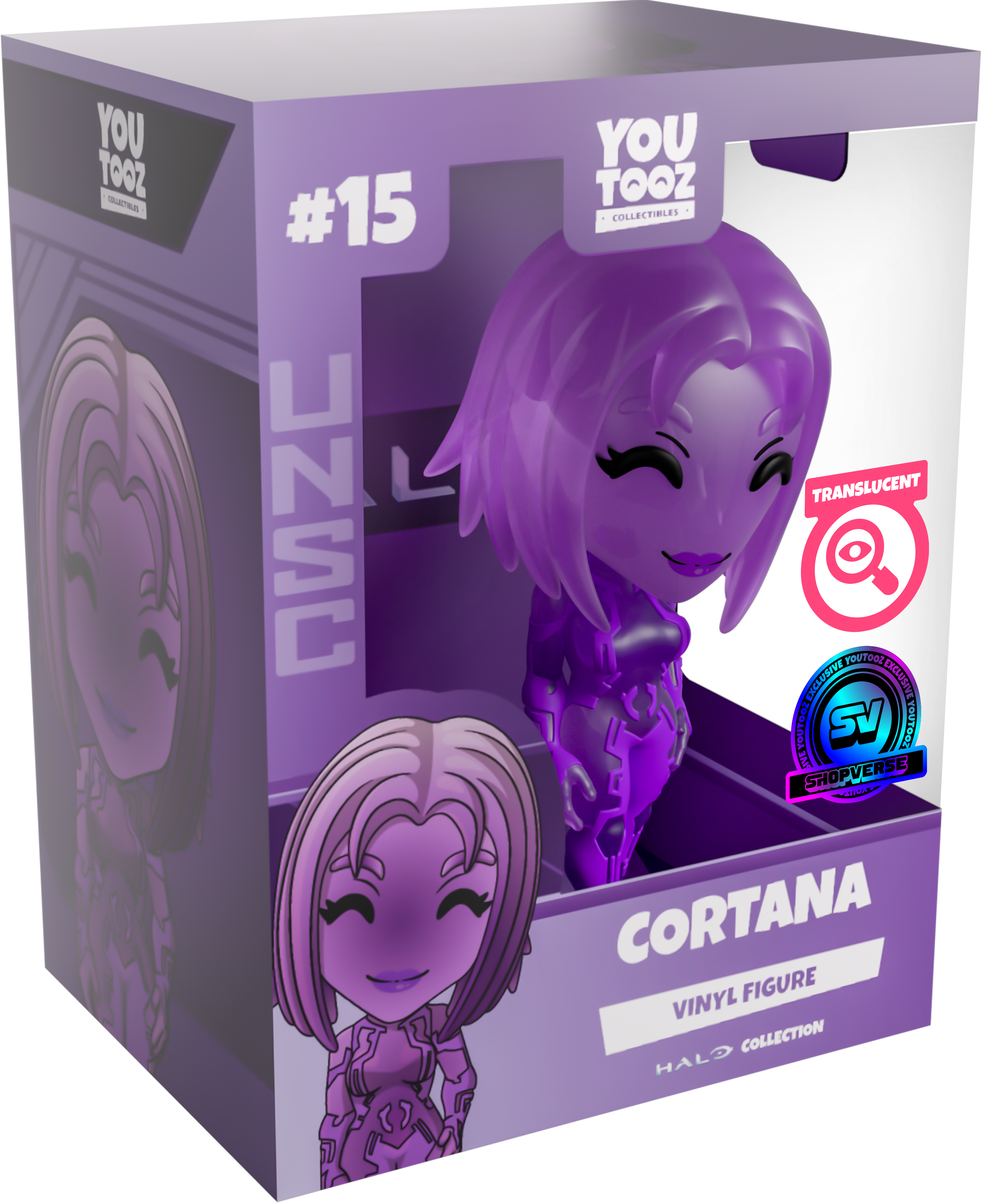 Alternative view of Purple Translucent Cortana