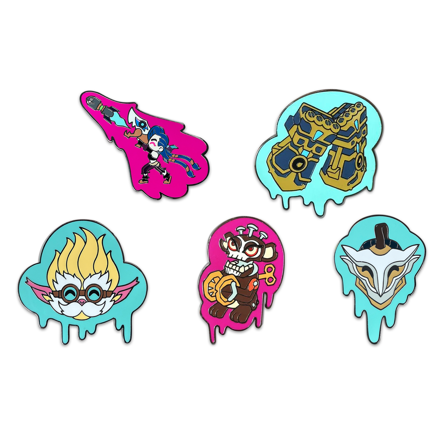 Alternative view of Arcane Pin Set