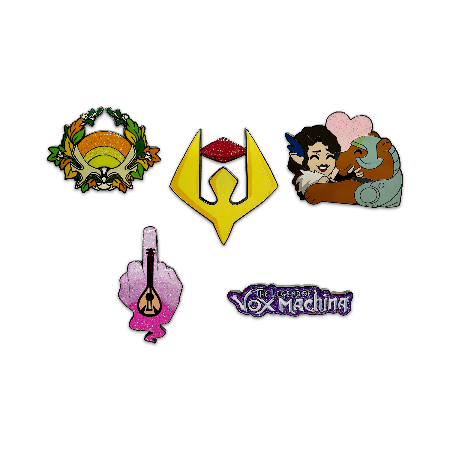 Alternative view of The Legend of Vox Machina Pin Set 1