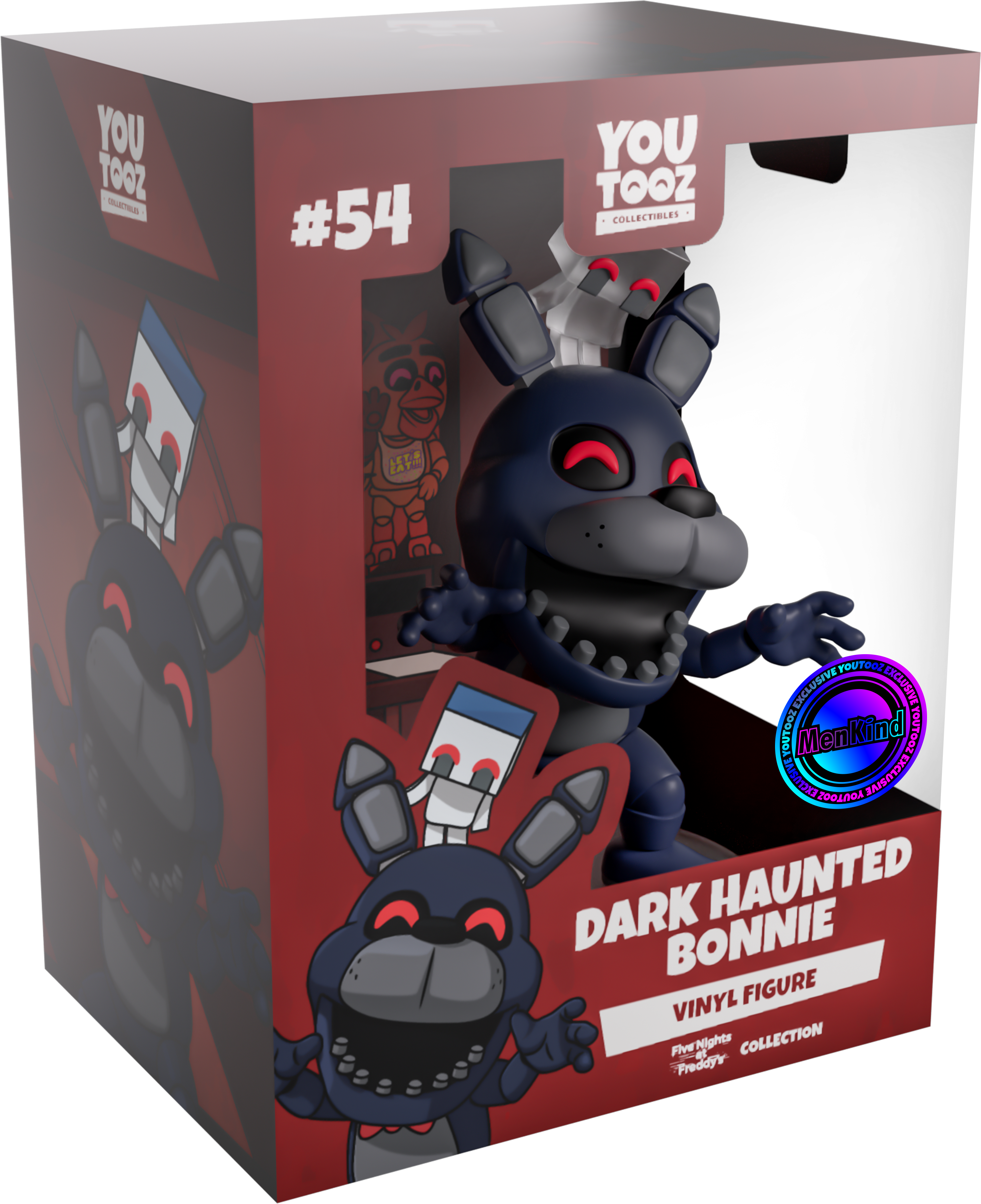 Alternative view of Dark Haunted FNAF Animatronics