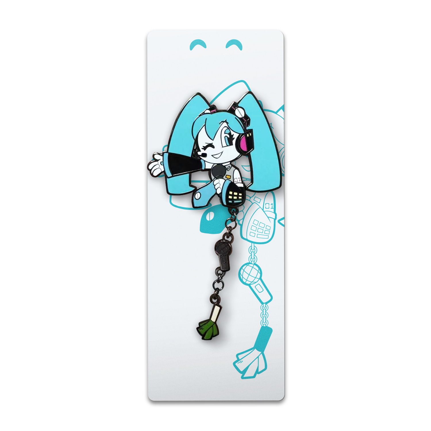 Alternative view of Jenny x Miku Hanging Pin
