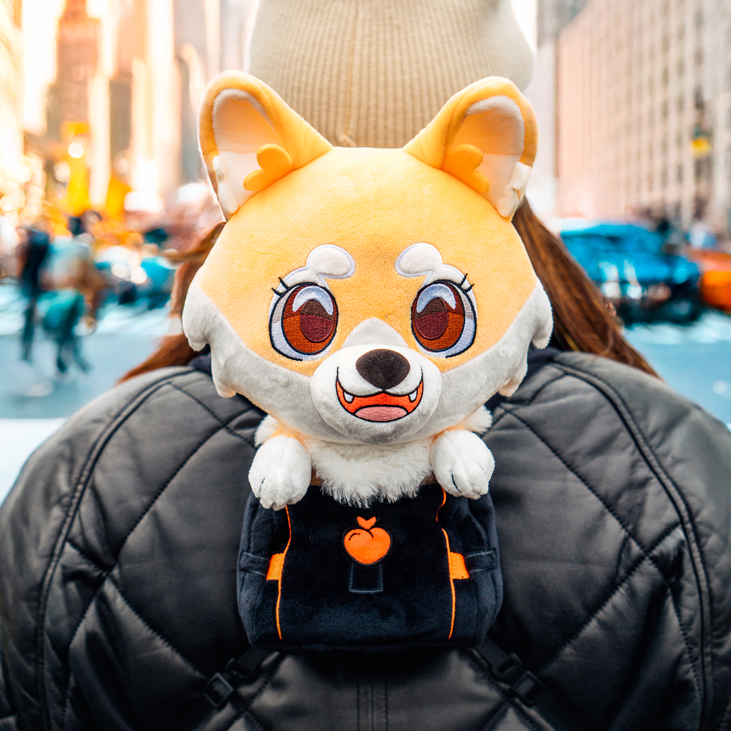Maxine the Fluffy Corgi Plush (9in) - Image 8