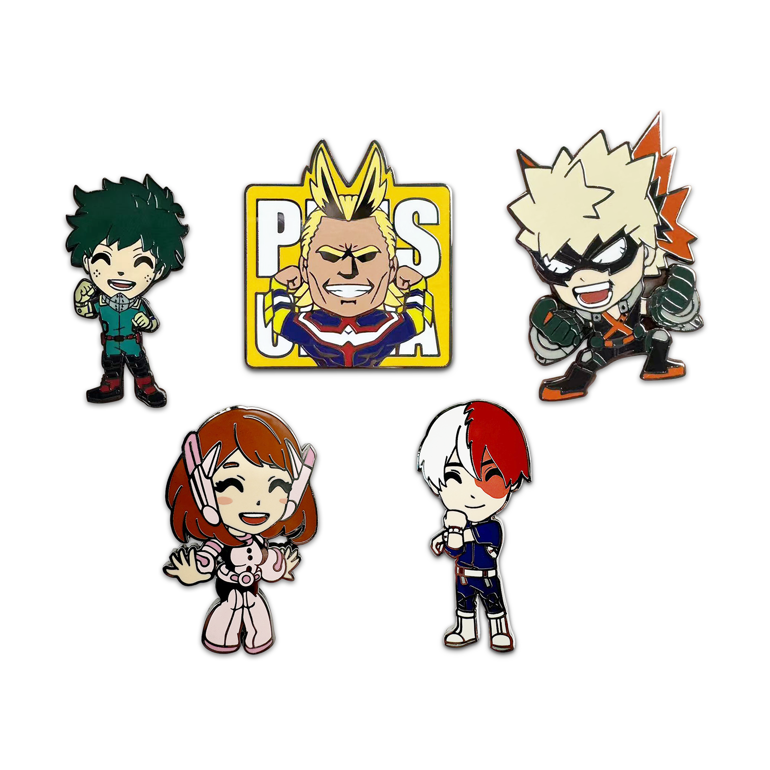 My Hero Academia Pin Set - Image 2