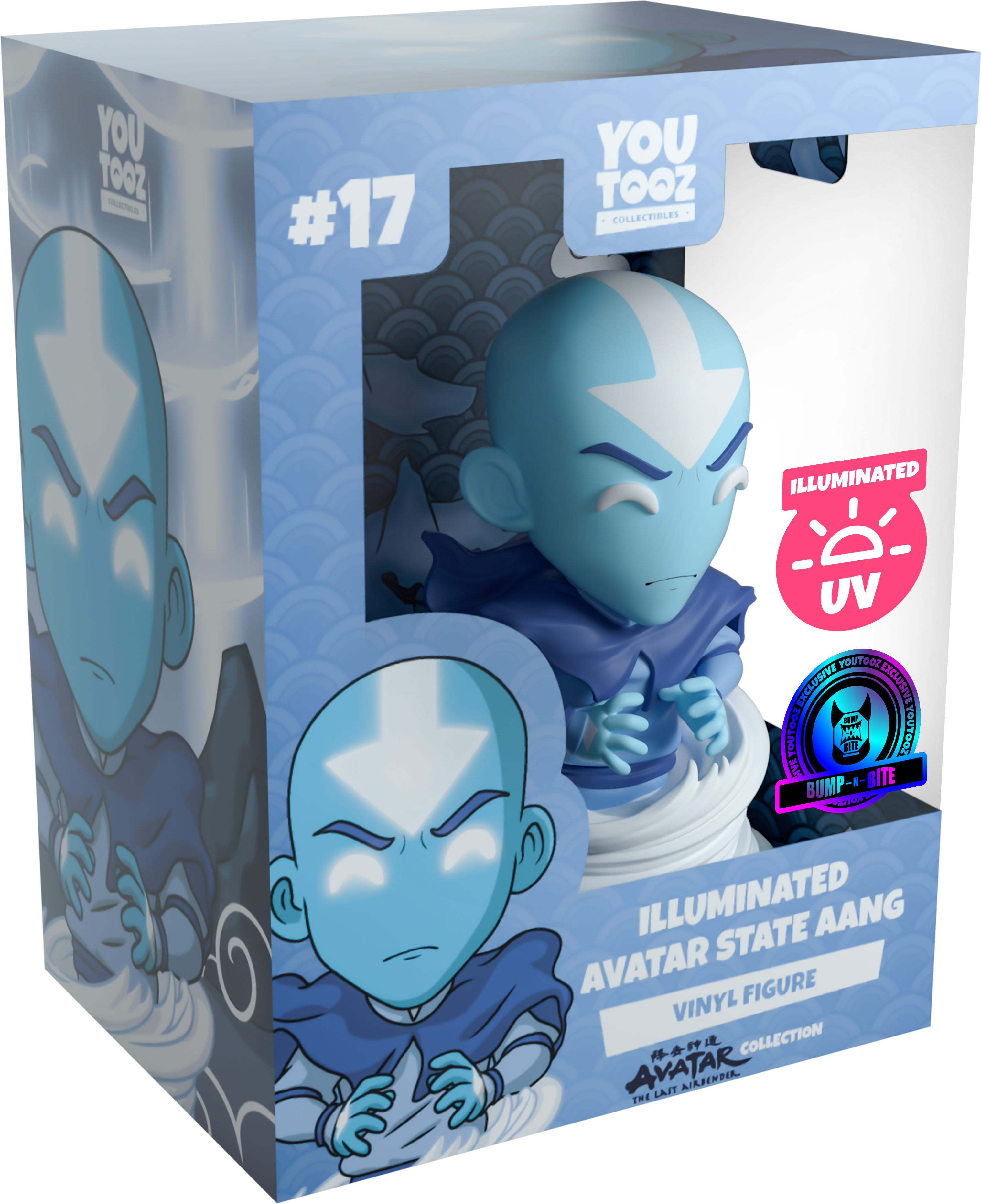 Alternative view of Illuminated Avatar State Aang