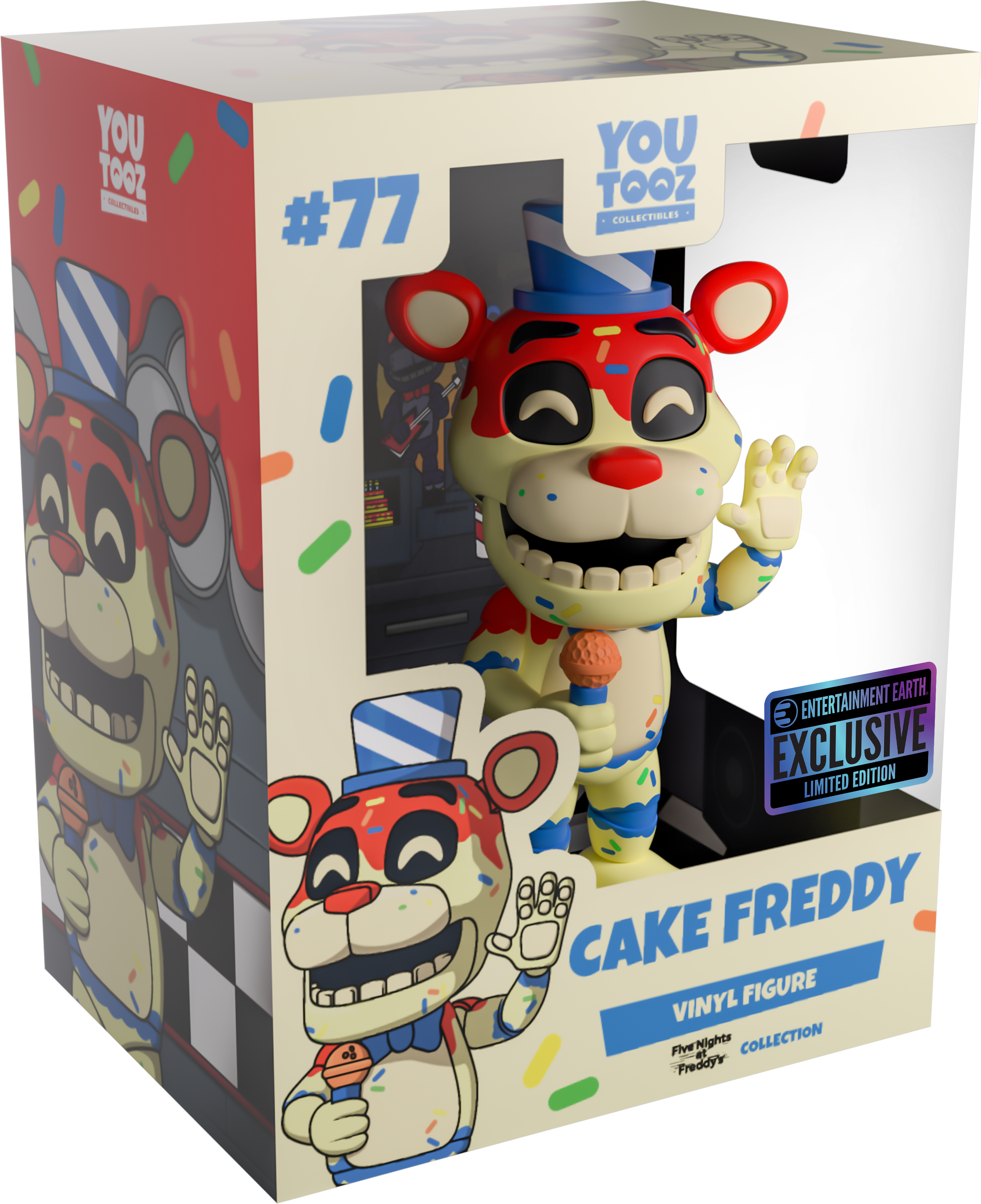 Alternative view of Cake Freddy