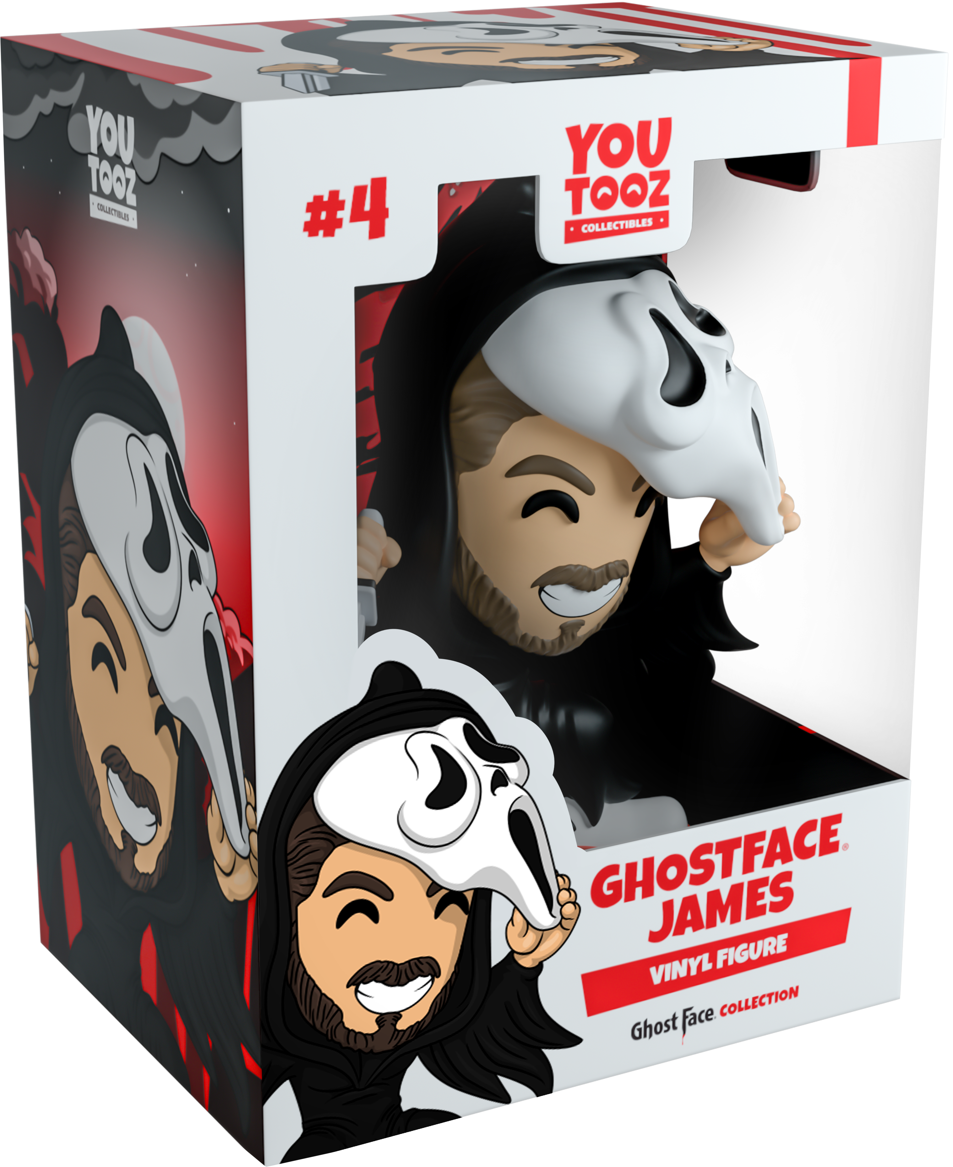 Alternative view of Ghost Face James
