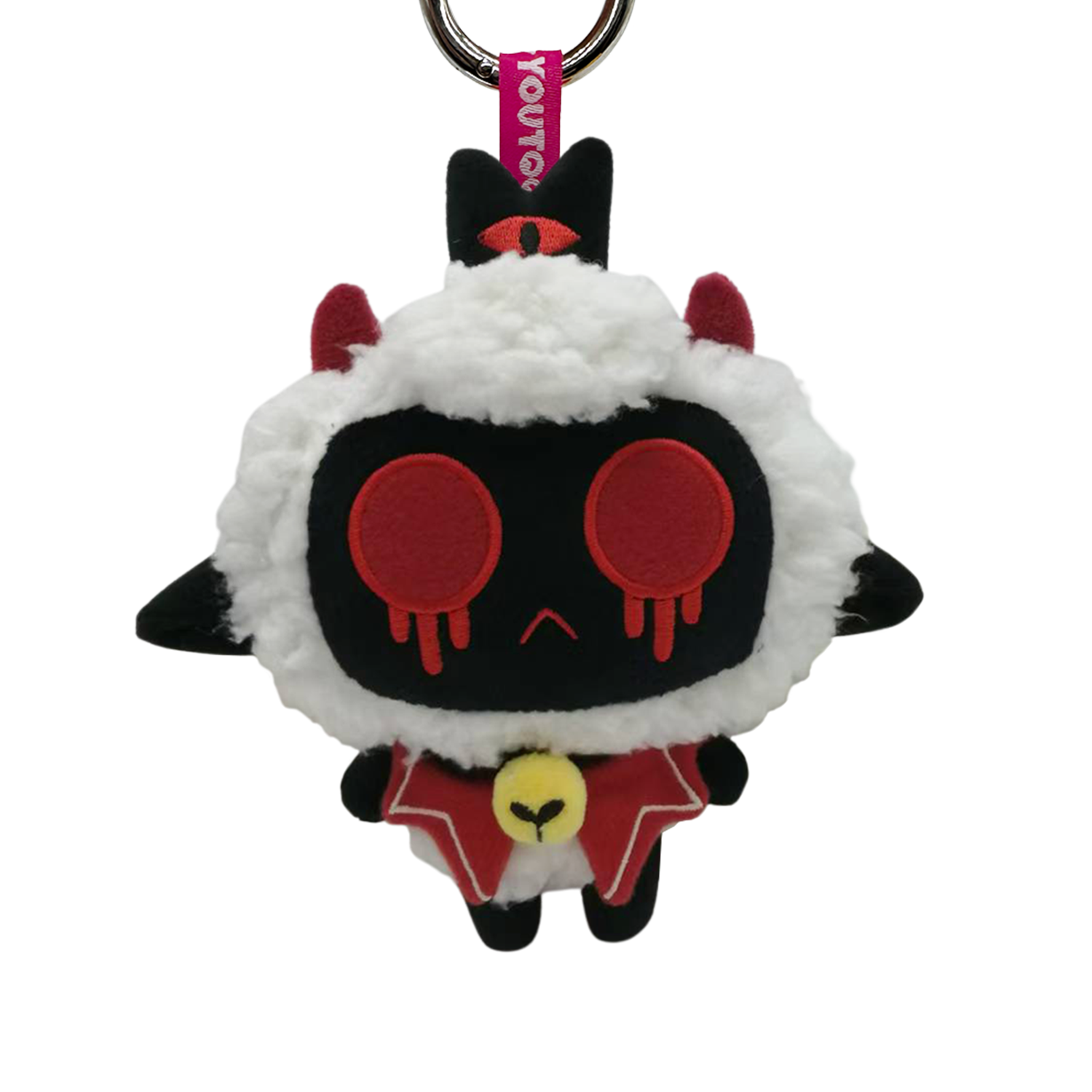Alternative view of Possessed Lamb Keychain (5in)