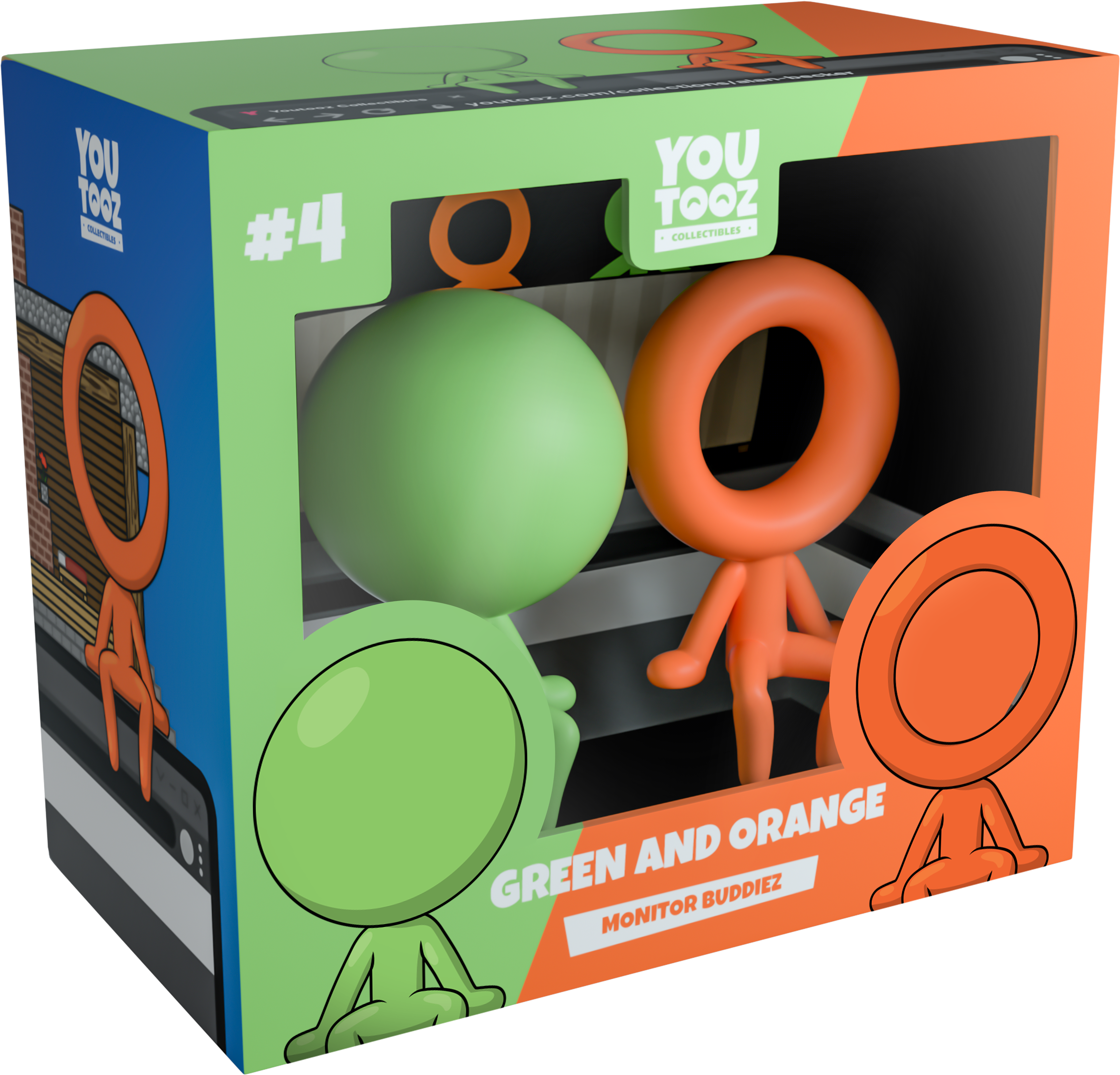 Alternative view of Green & Orange