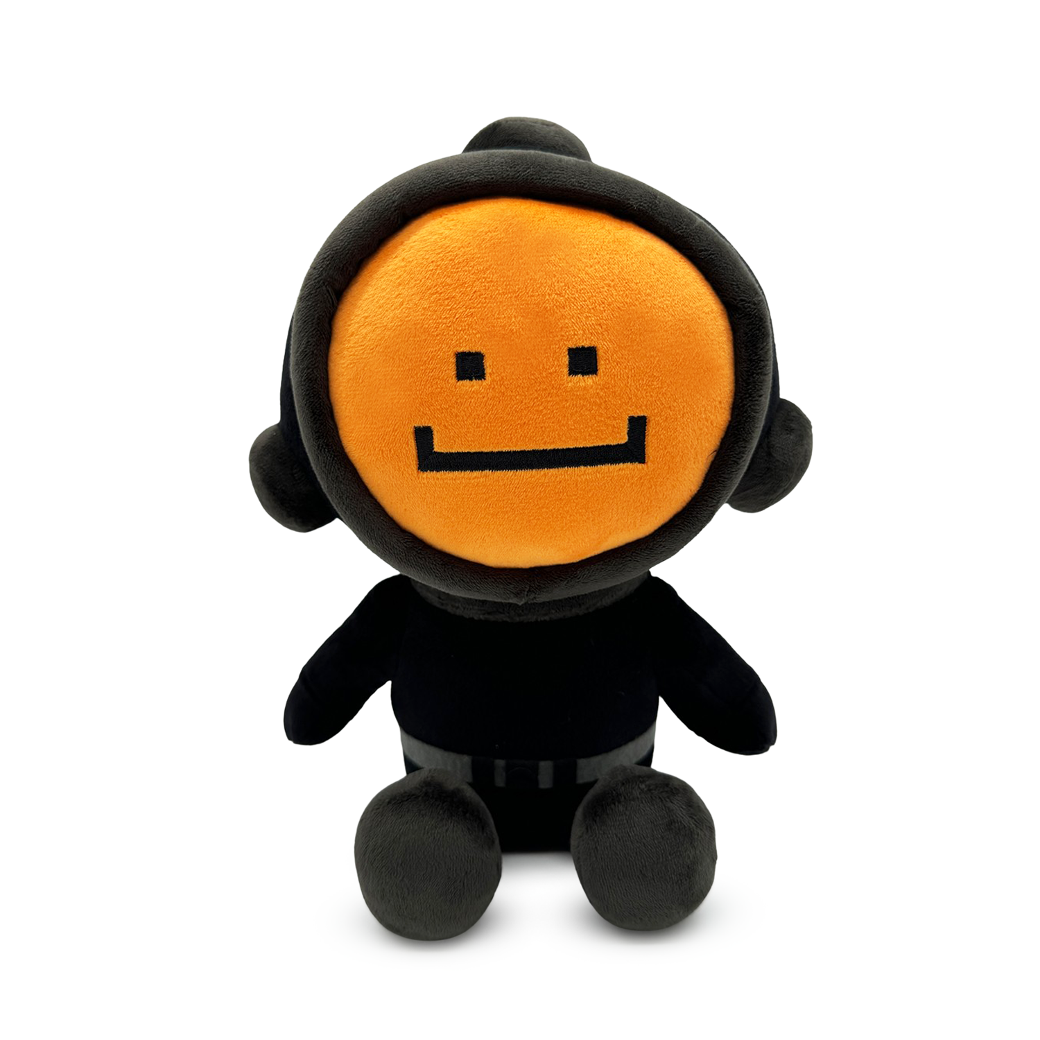 Alternative view of Content Warning Orange Plush (9in)