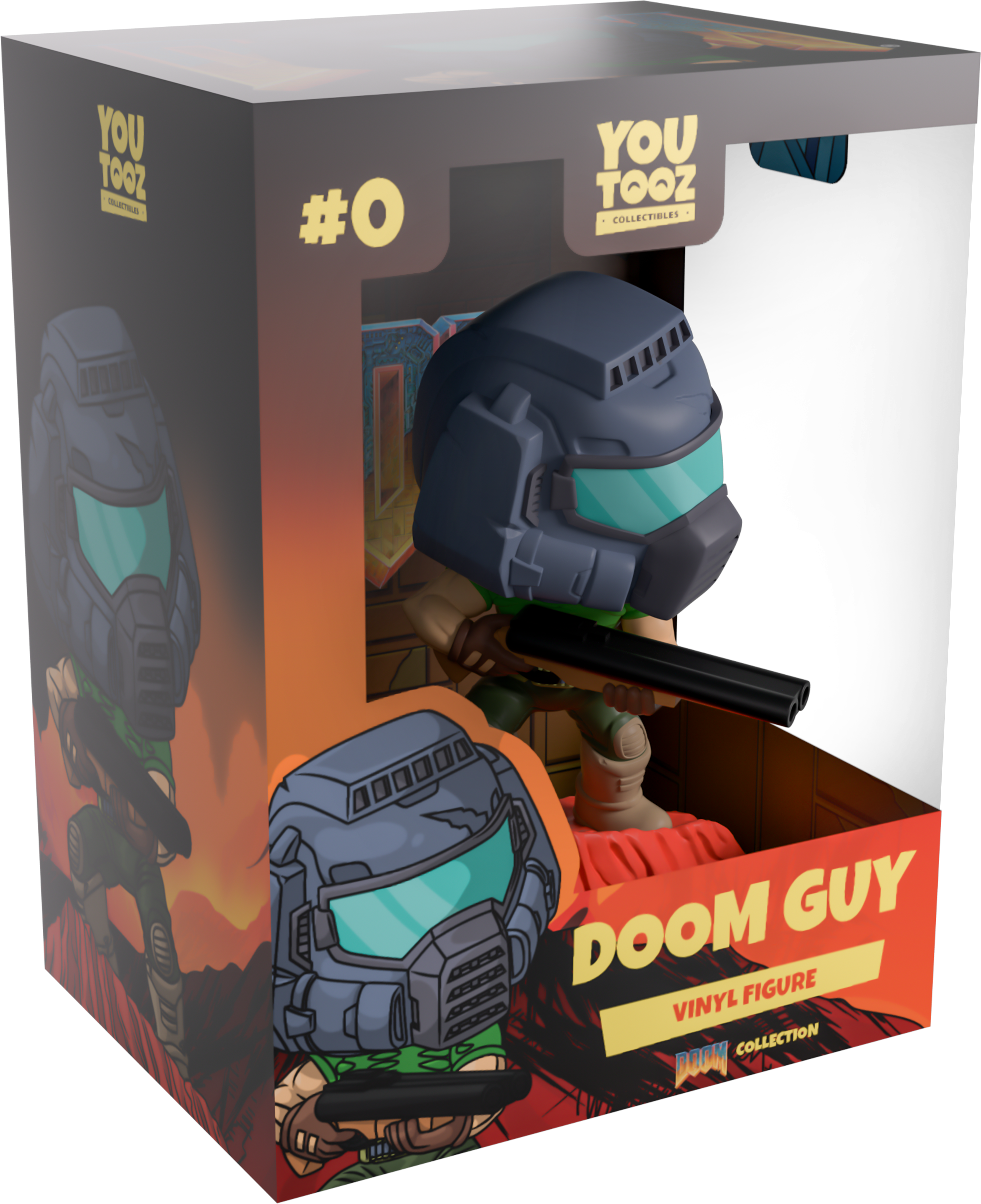 Alternative view of DOOM Guy