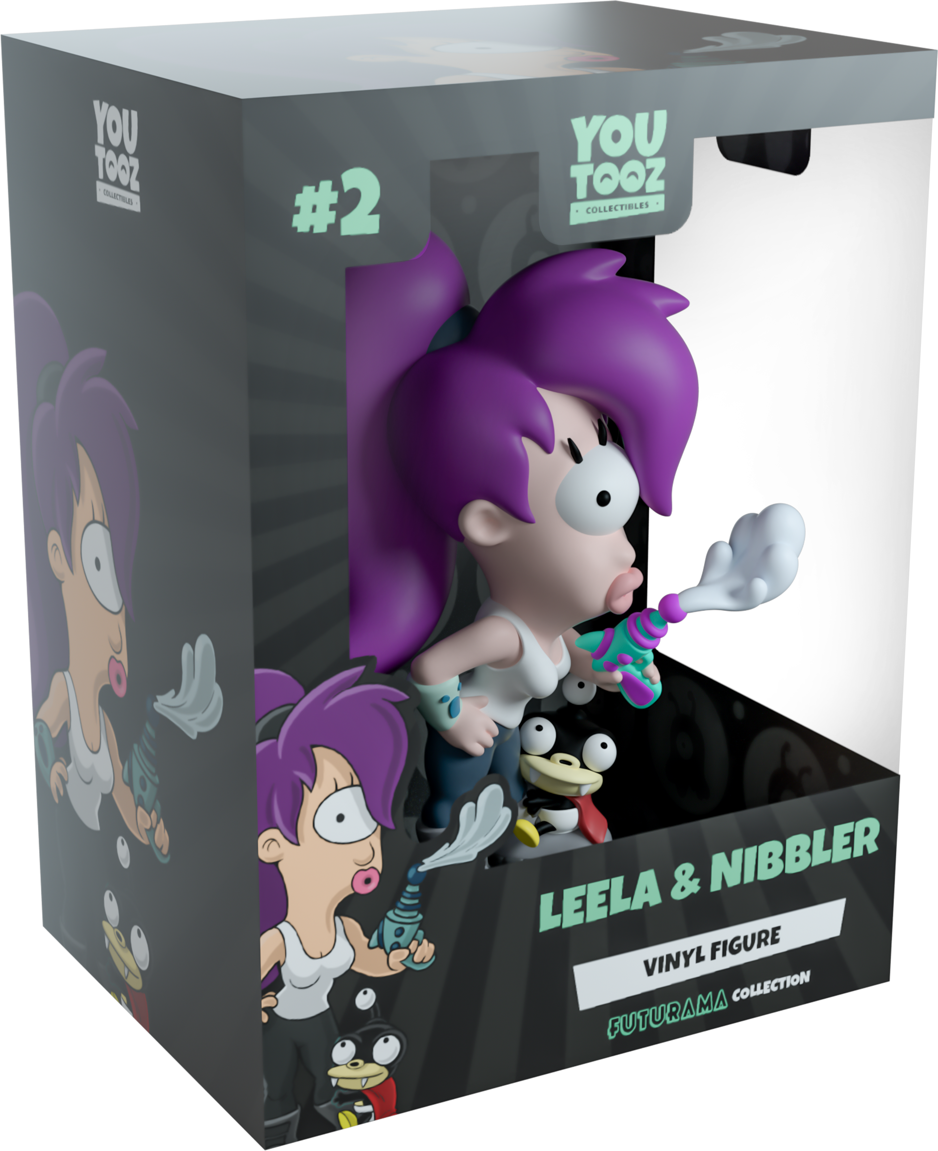 Alternative view of Leela & Nibbler