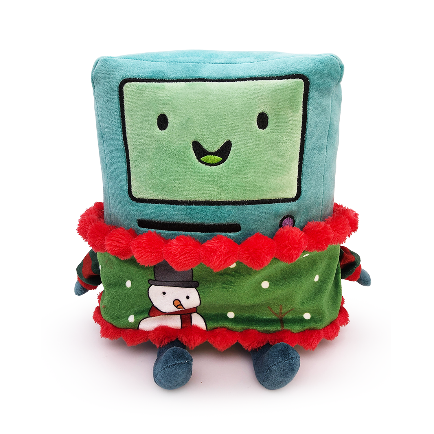 Alternative view of BMO Christmas Edition Plush (9in)