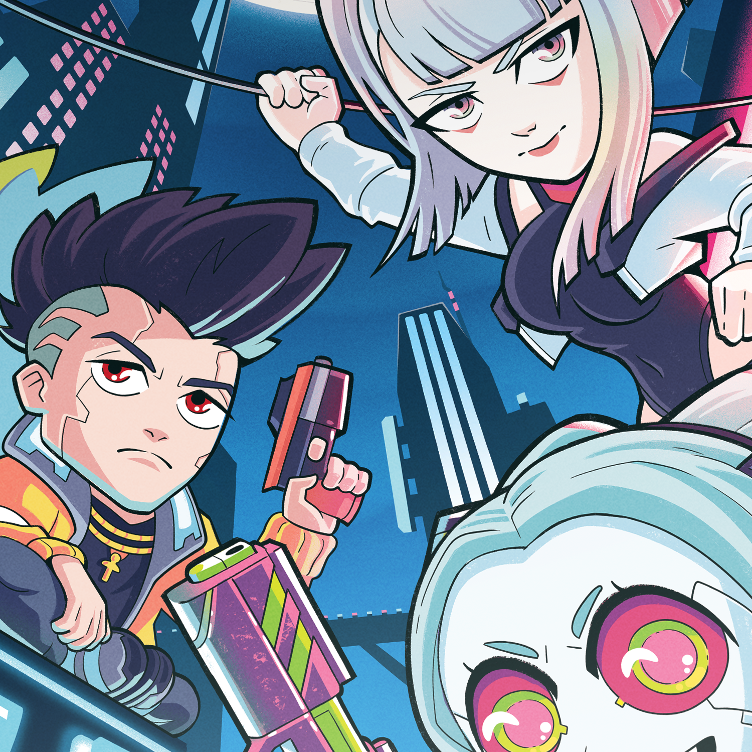 Alternative view of Edgerunners Print