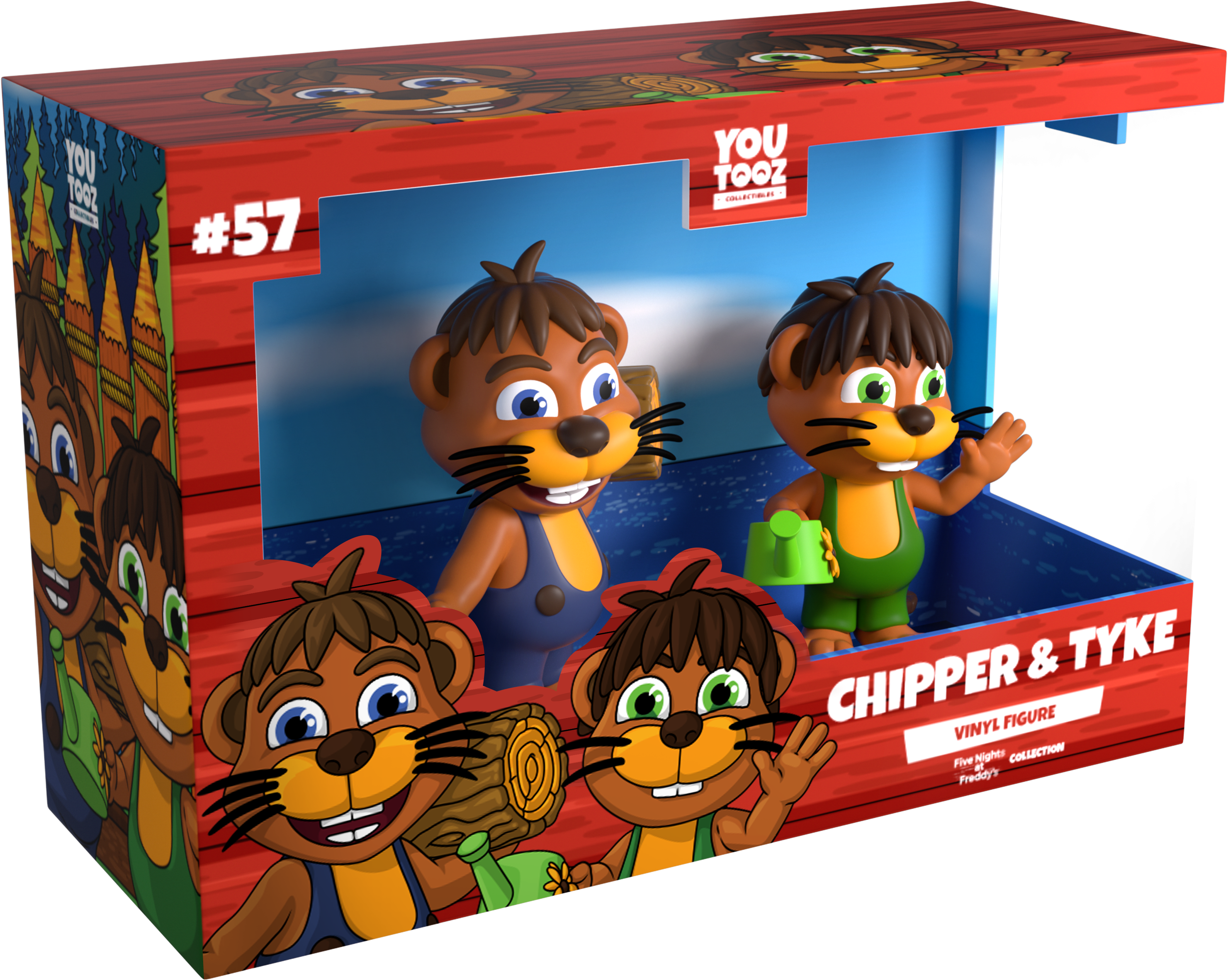 Alternative view of Chipper and Tyke